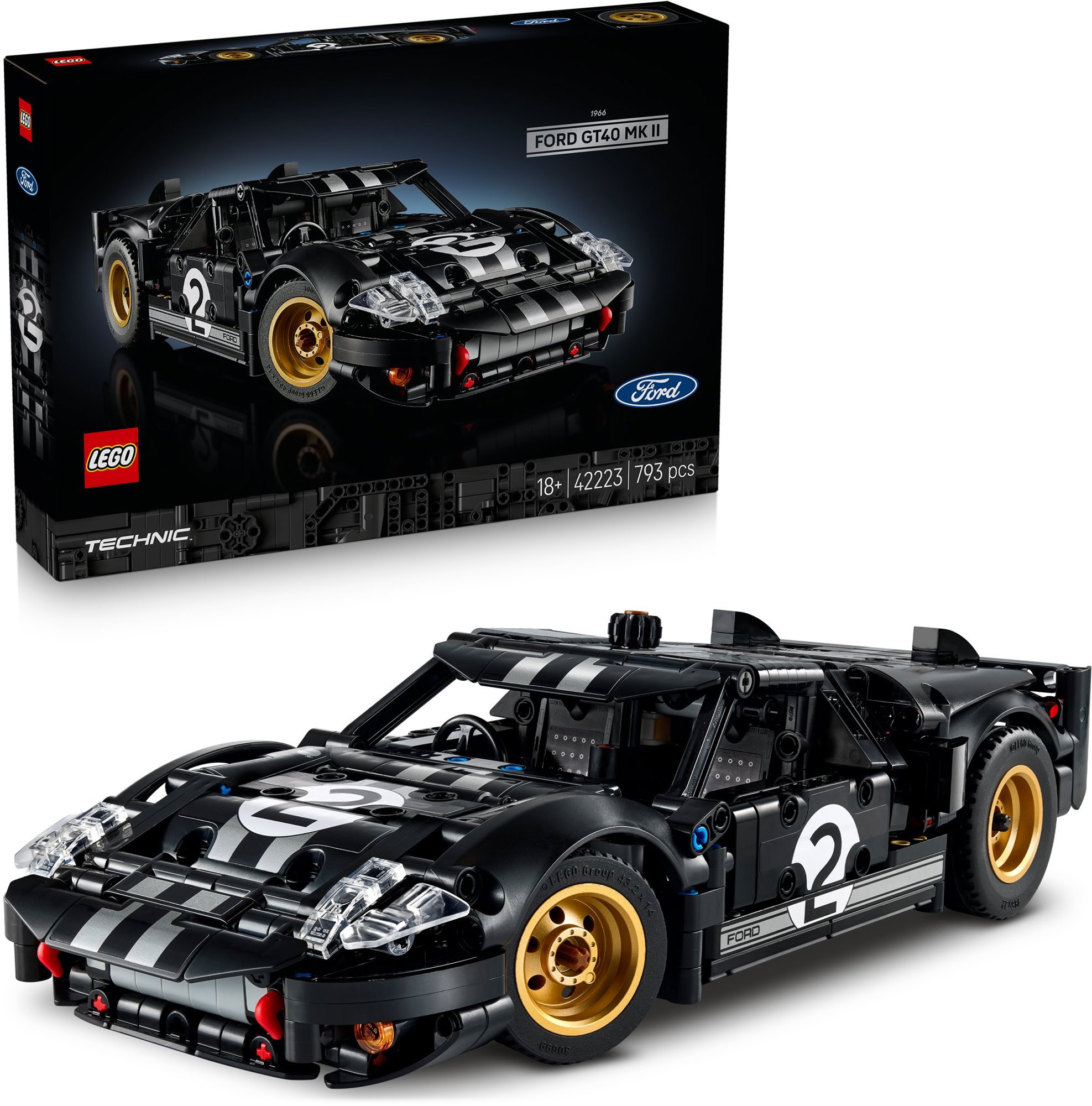 LEGO Technic 42223 Závodní auto 1966 Ford GT40 MKII