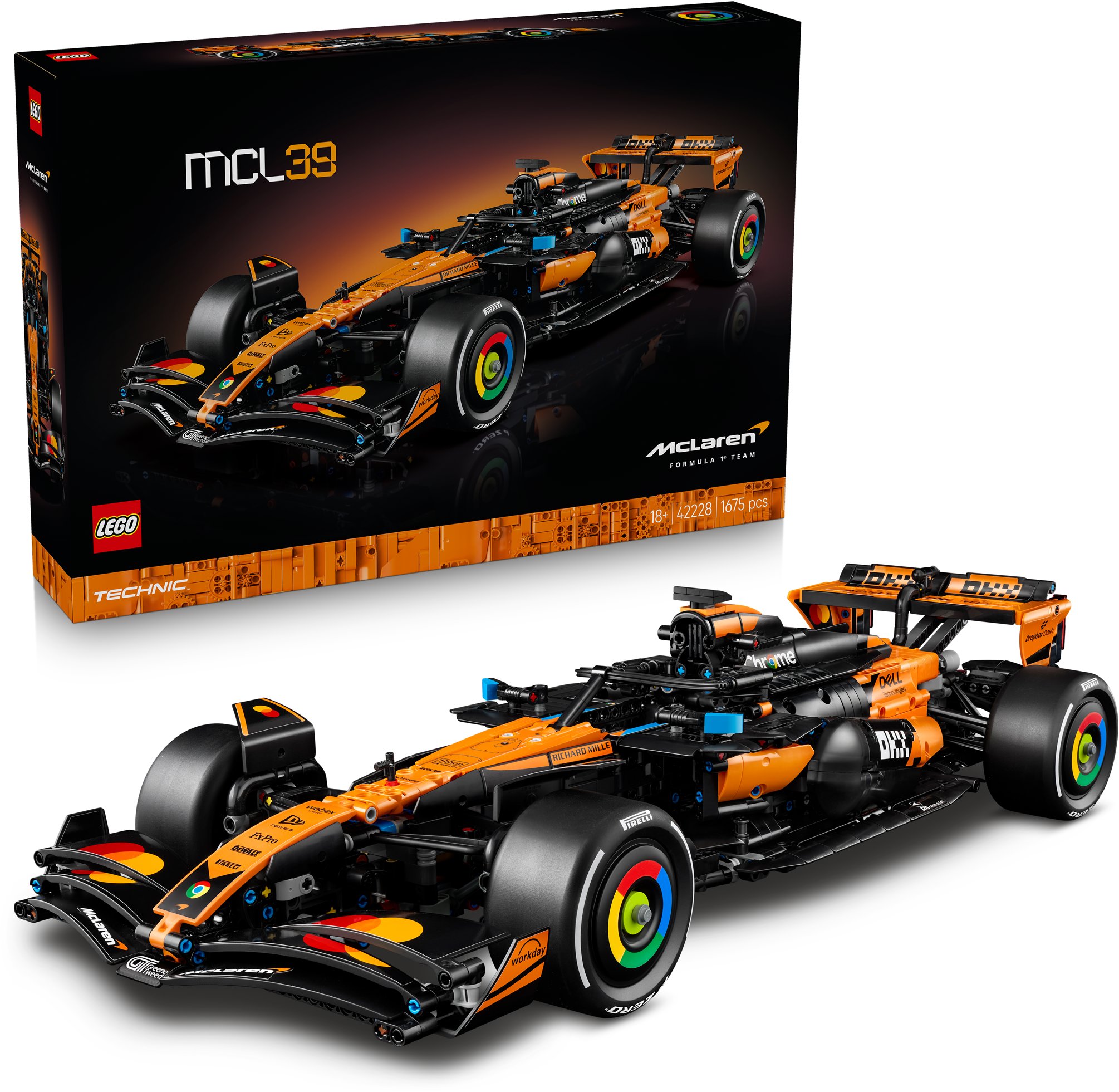 LEGO Technic 42228 Auto McLaren MCL39 F1 model