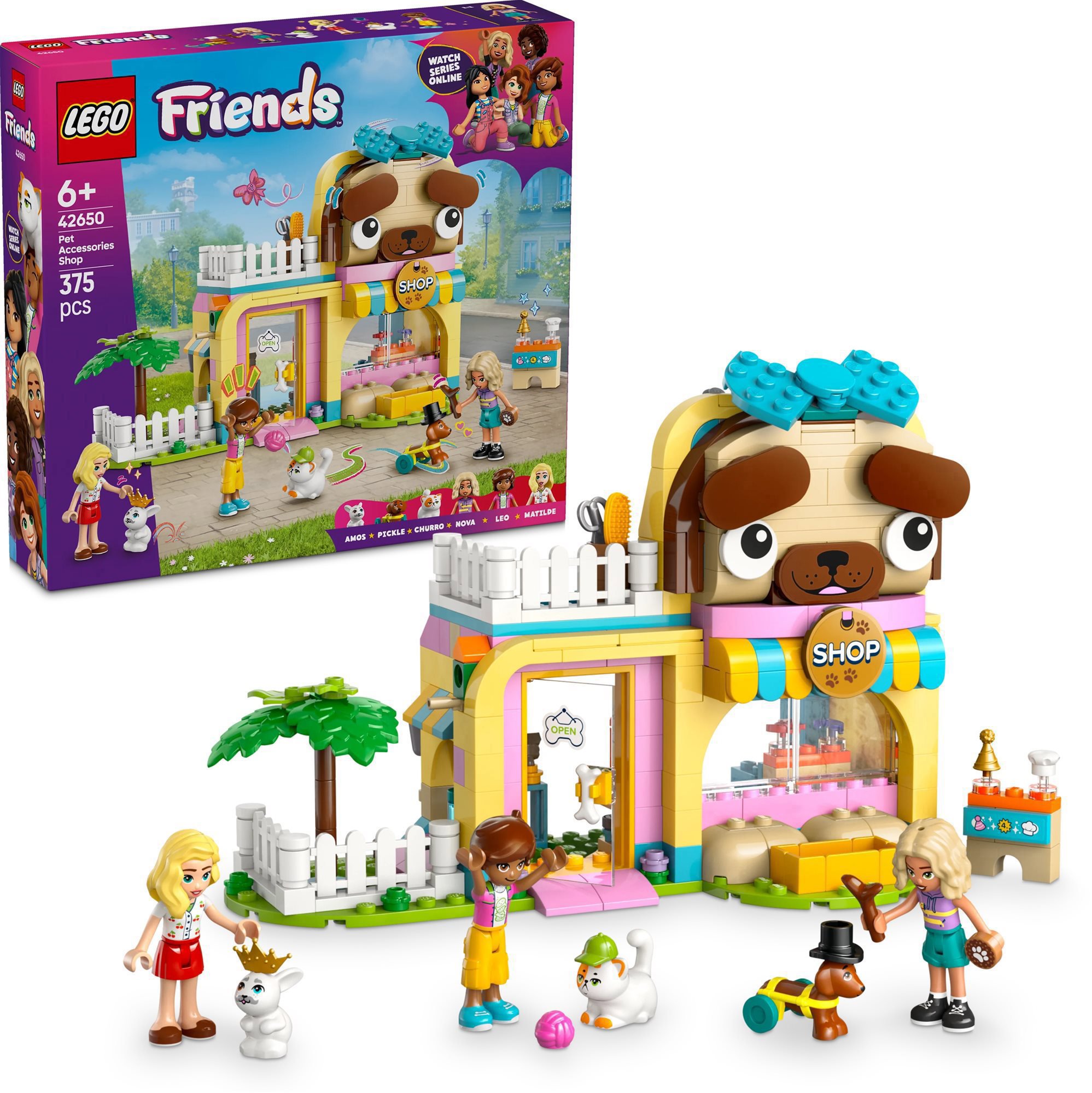 Stavebnice LEGO Friends 42650 Obchod s doplňky pro mazlíčky