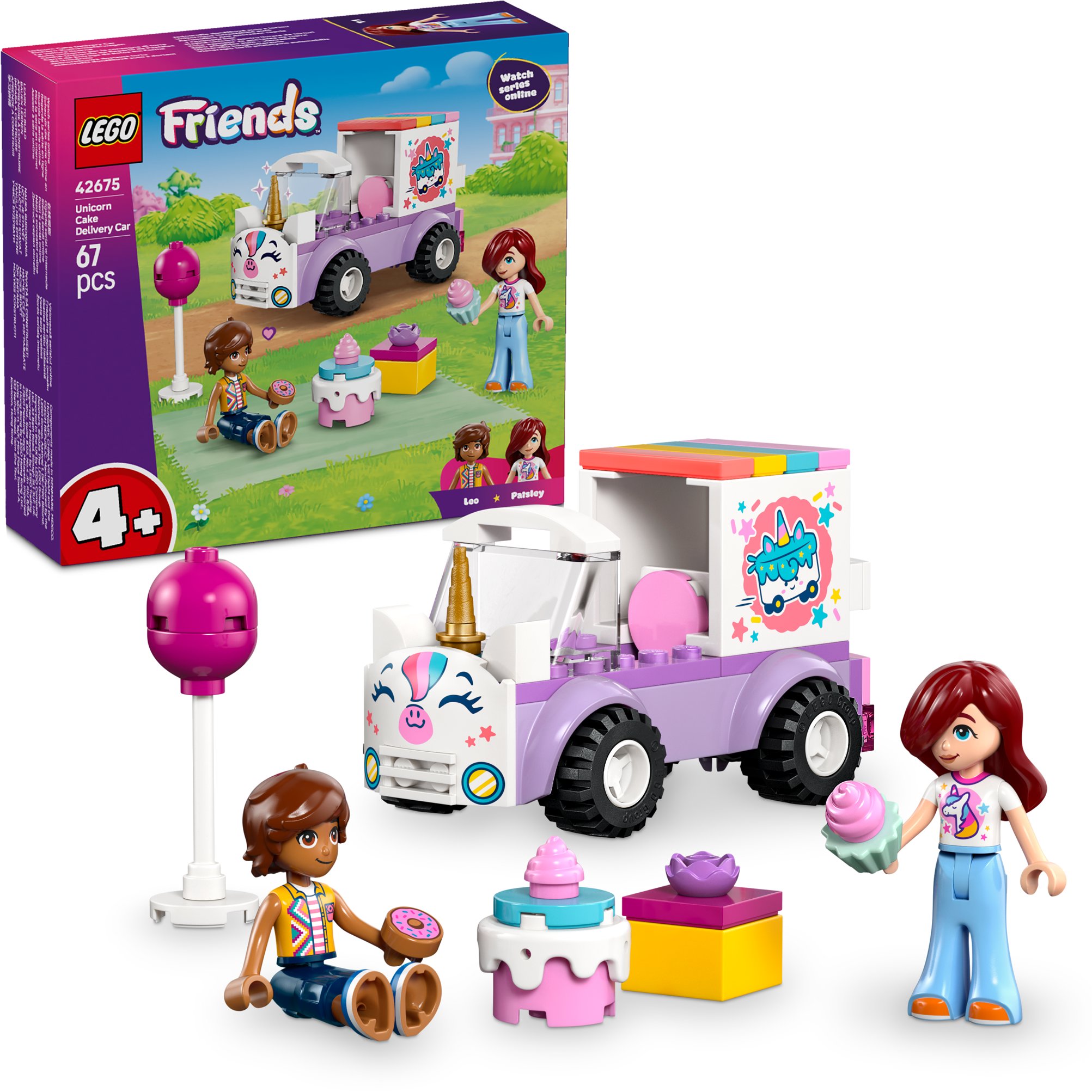 LEGO Friends 42675 Jednorožčí donáškové auto s dortem