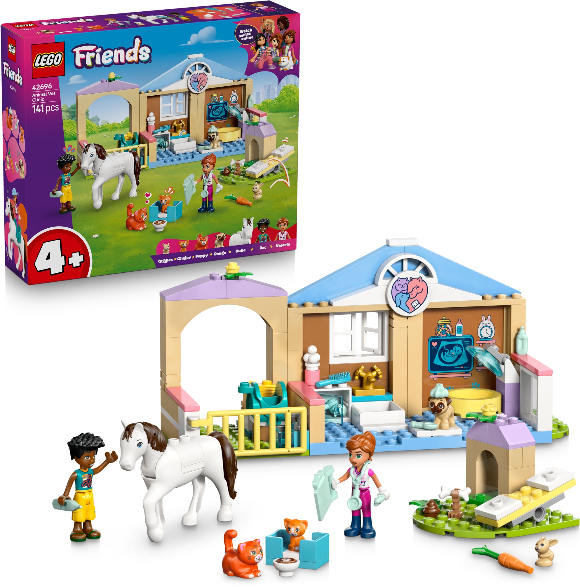 LEGO Friends Veterinární klinika se zvířátky