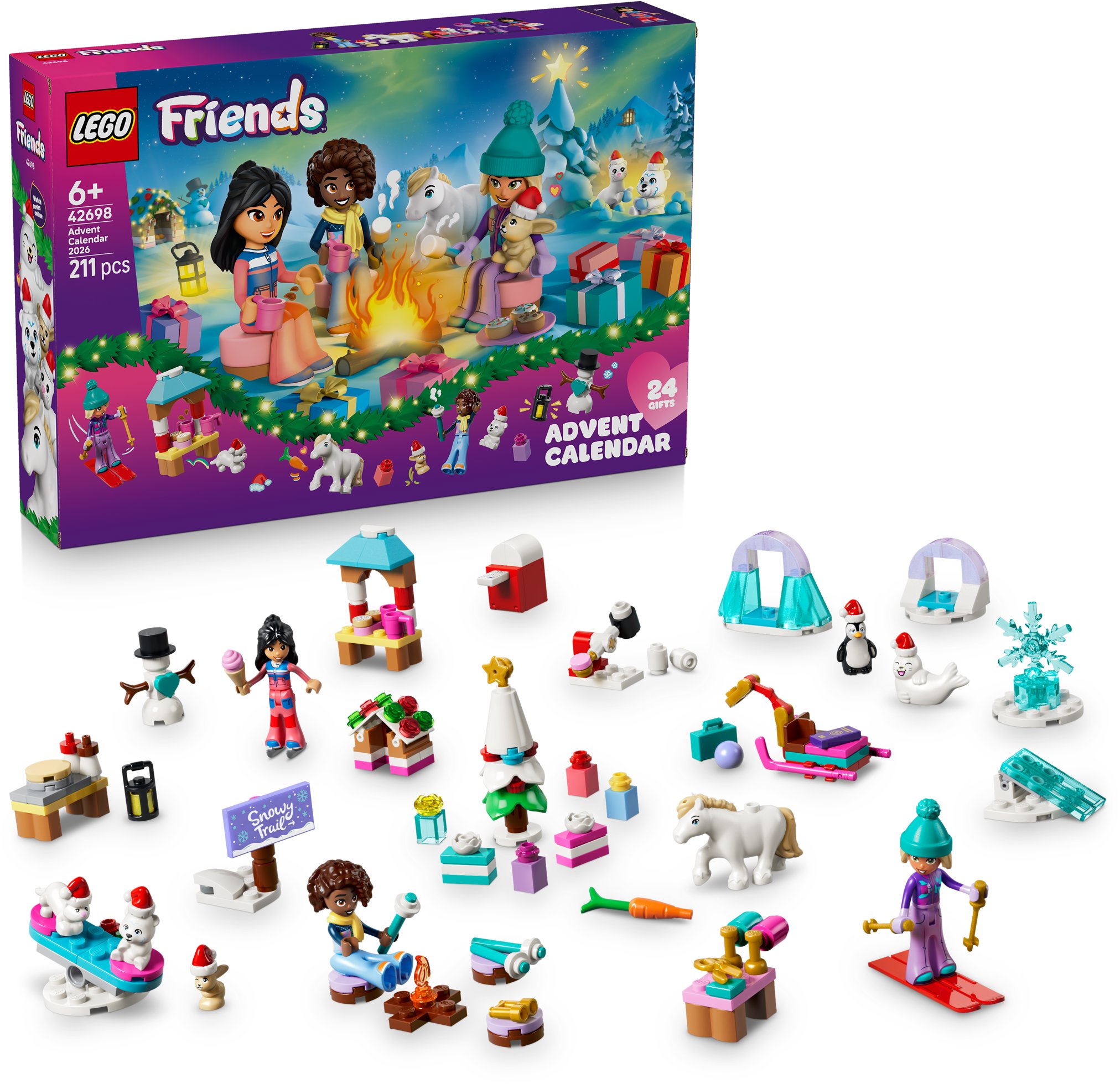 LEGO® Friends 42698 Adventní kalendář 2026