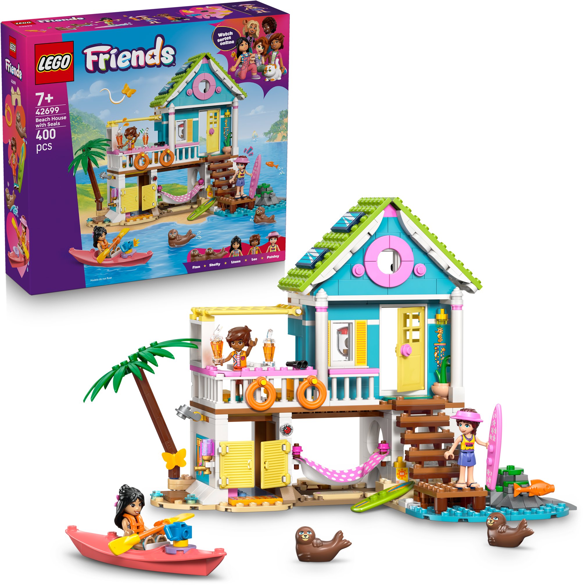 LEGO&reg; Friends 42699 Plážový dům s tuleni