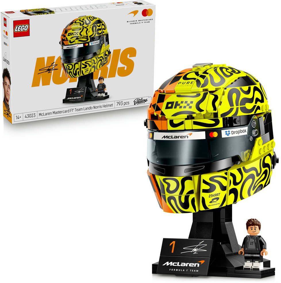 LEGO® Editions 43023 Helma Lando Norris z týmu McLaren Mastercard F1®