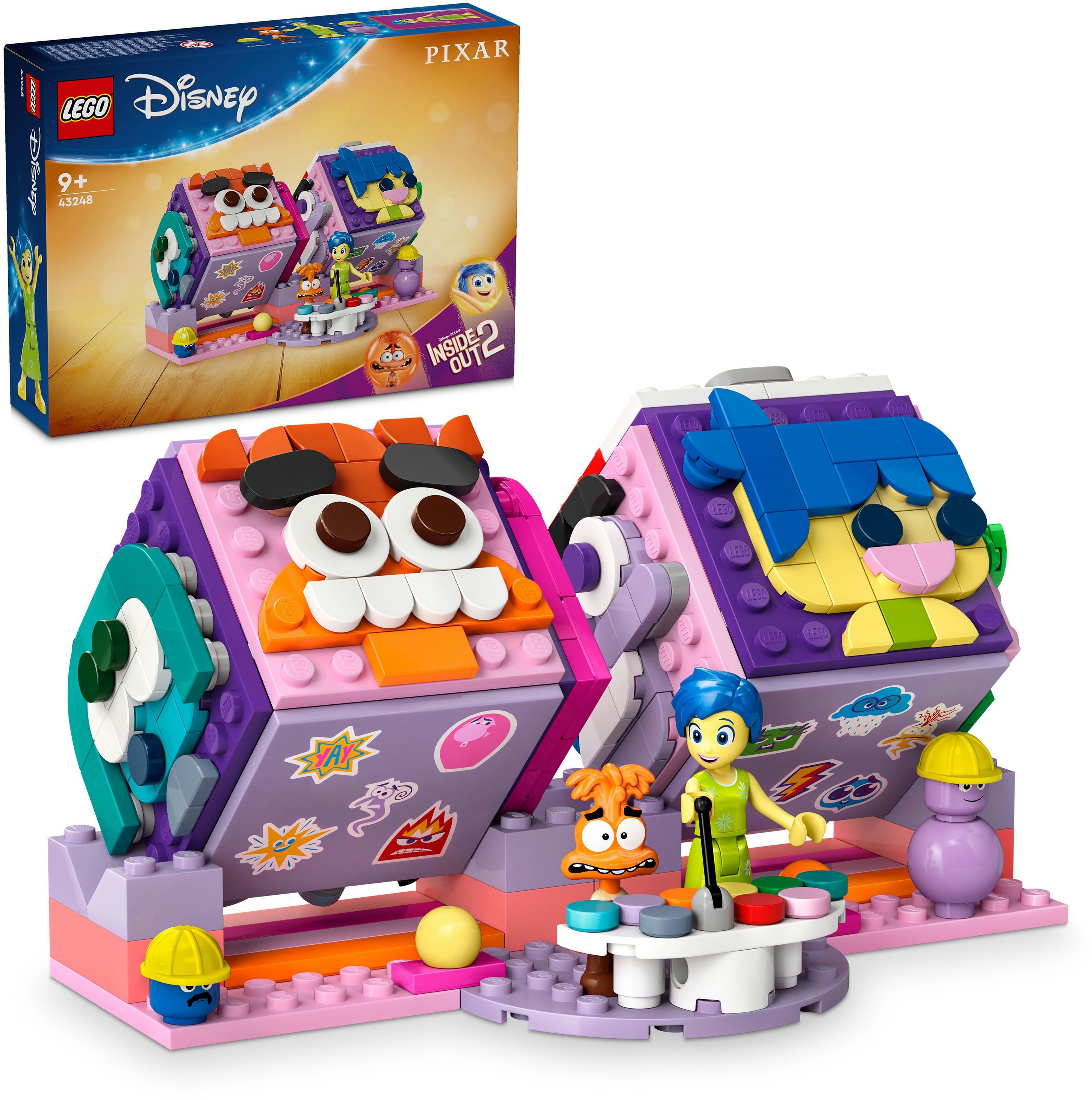 LEGO Disney 43248 Kostky nálad podle filmu V hlavě 2 - stavebnice s minifigurkami