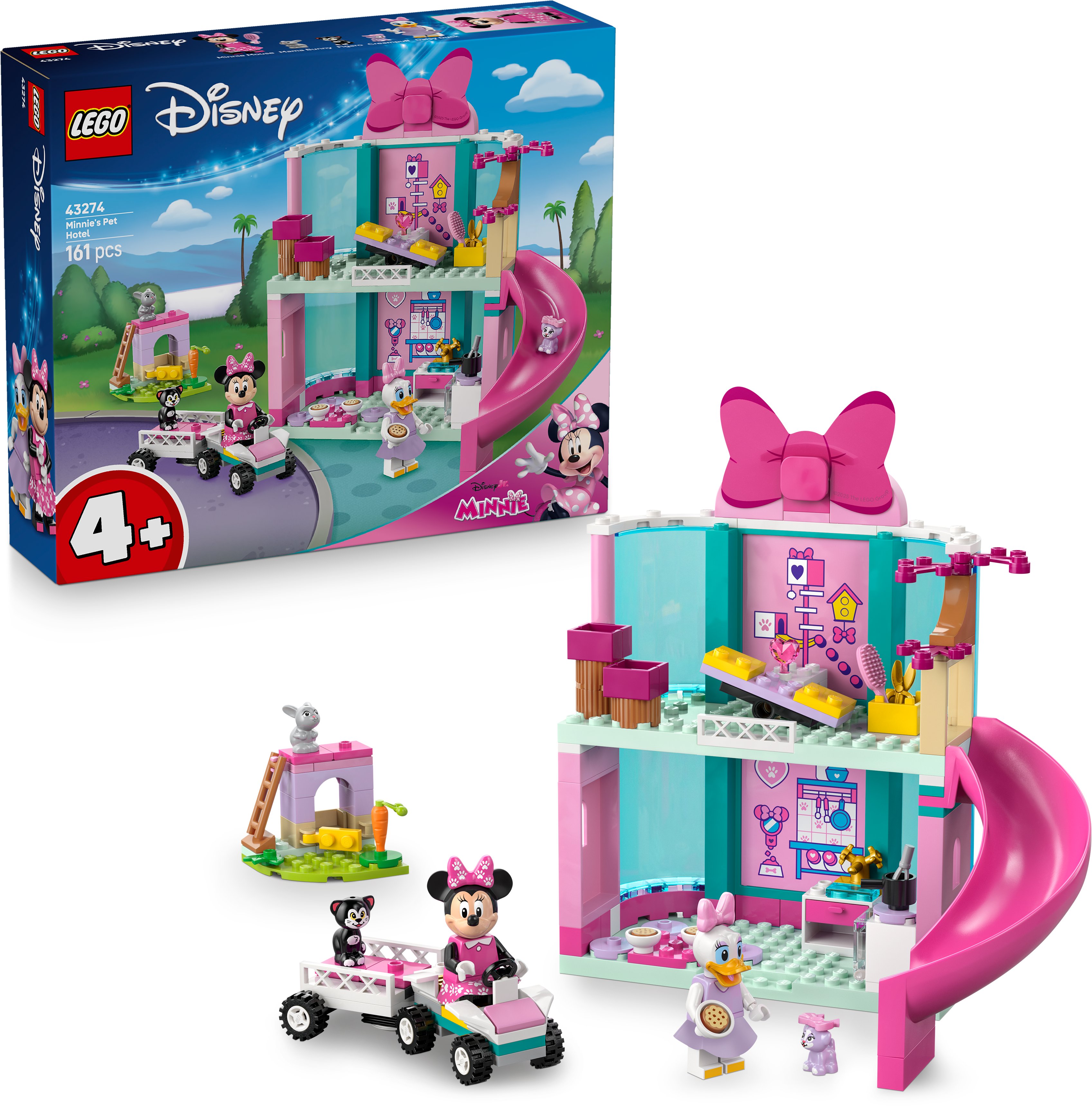 LEGO® Disney Minnie a hotel pro domácí mazlíčky