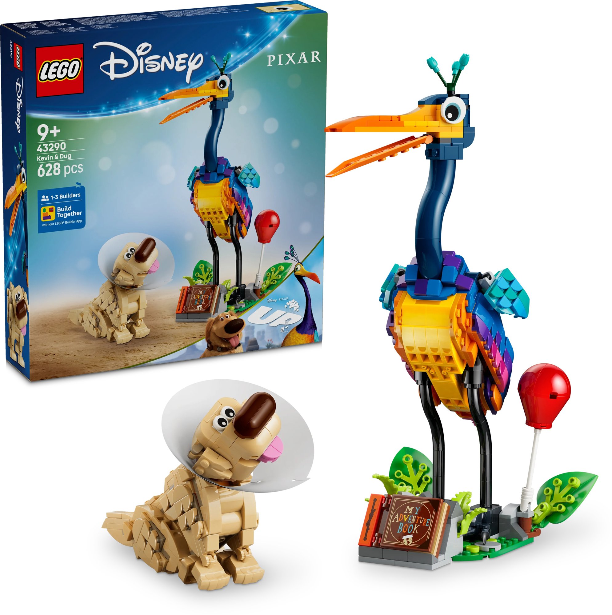 LEGO Disney Pixar 43290 Kevin a Dug stavebnice