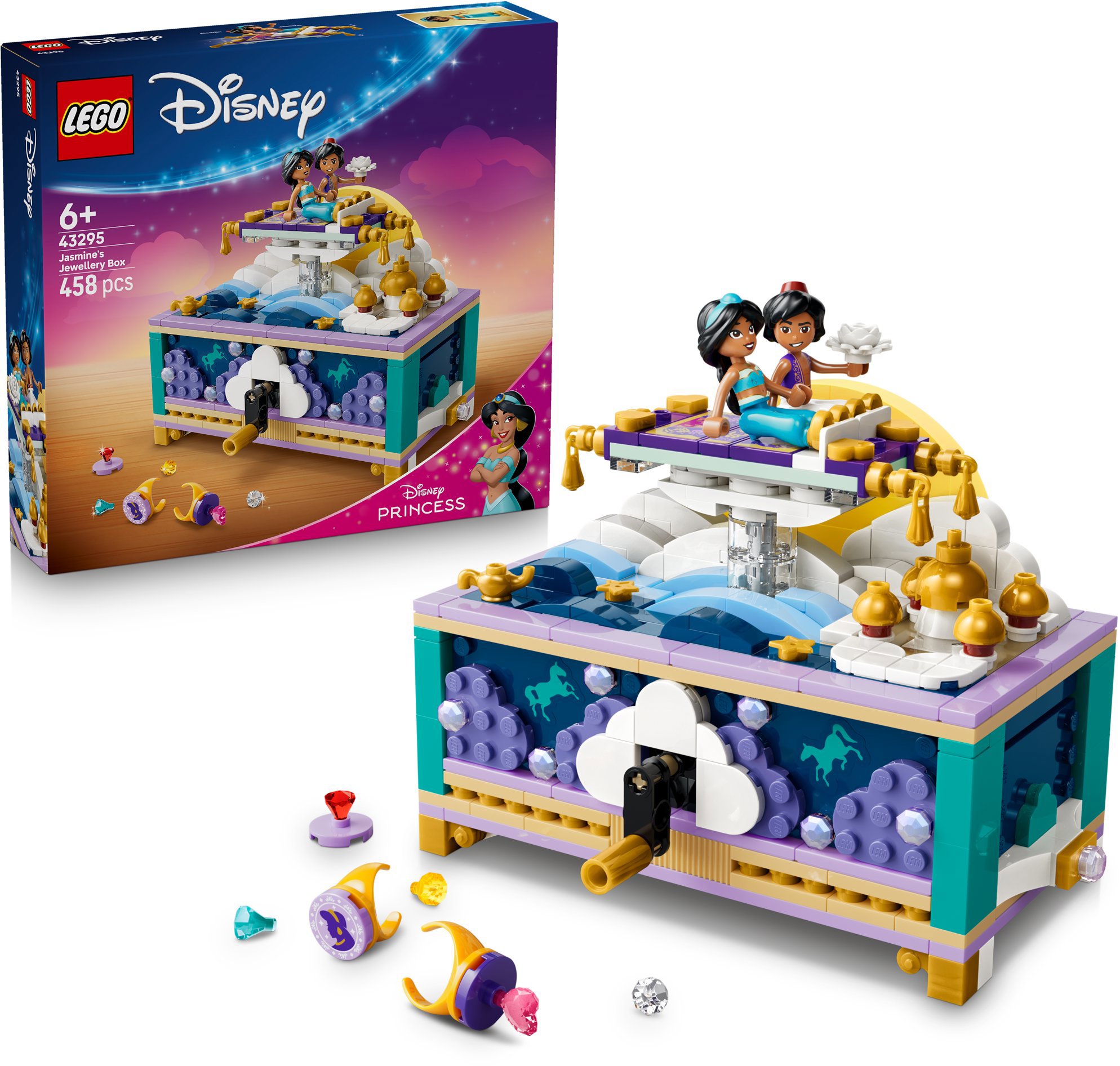 LEGO® Disney Princess 43295 Jasmínina šperkovnice