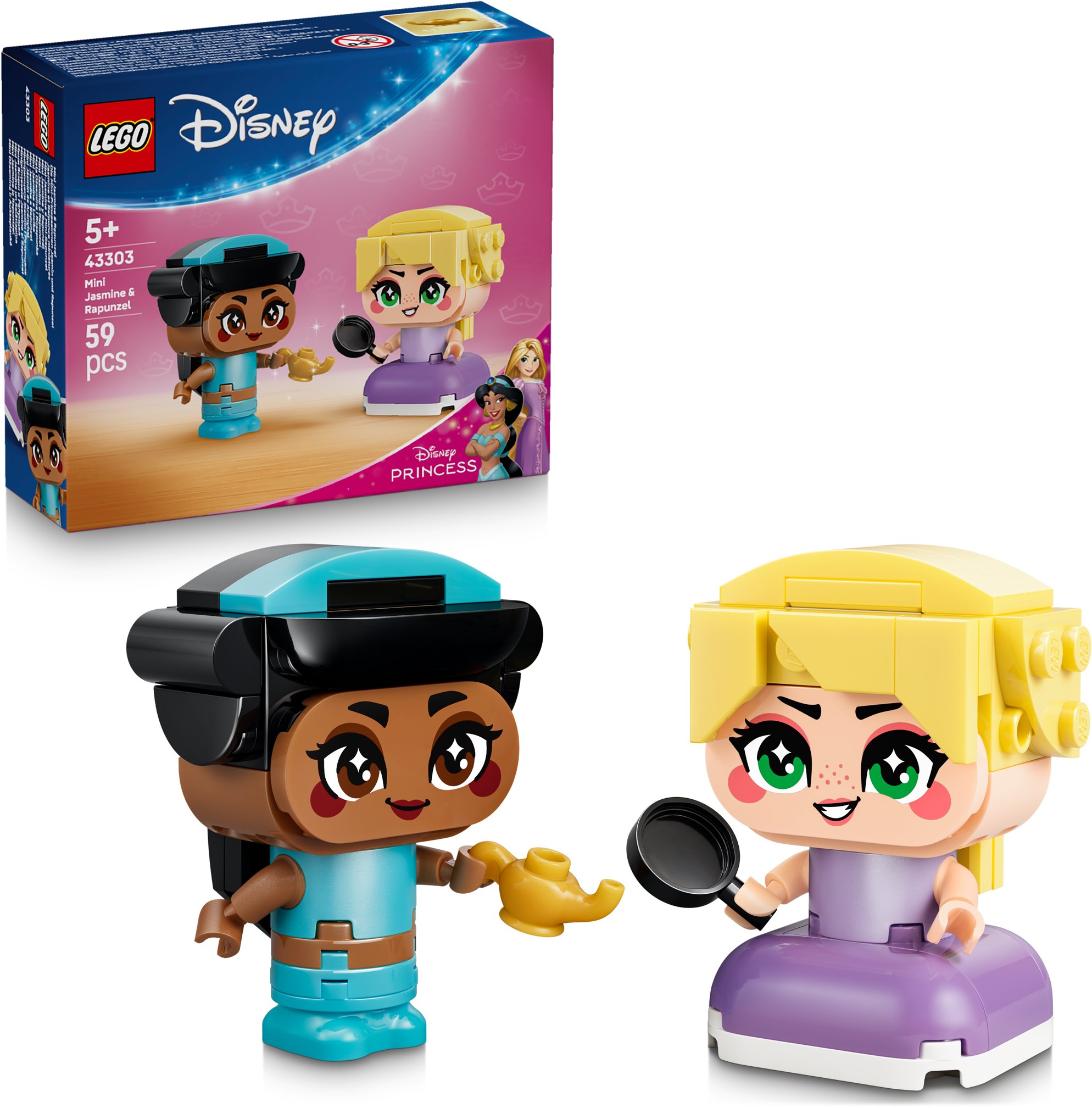 LEGO Disney Princess 43303 Mini Jasmína a Locika