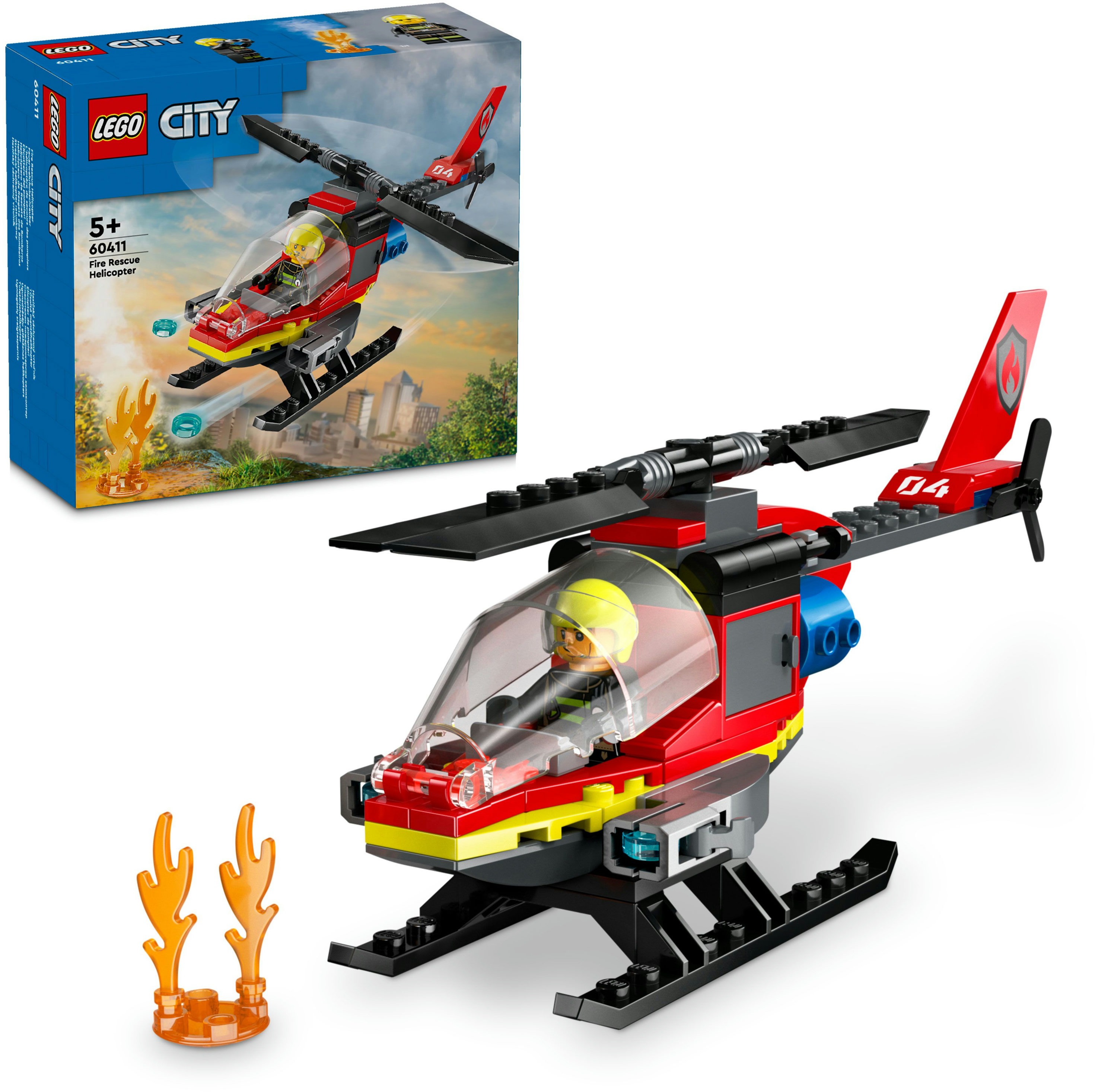 LEGO City 60411 Hasičský záchranný vrtulník