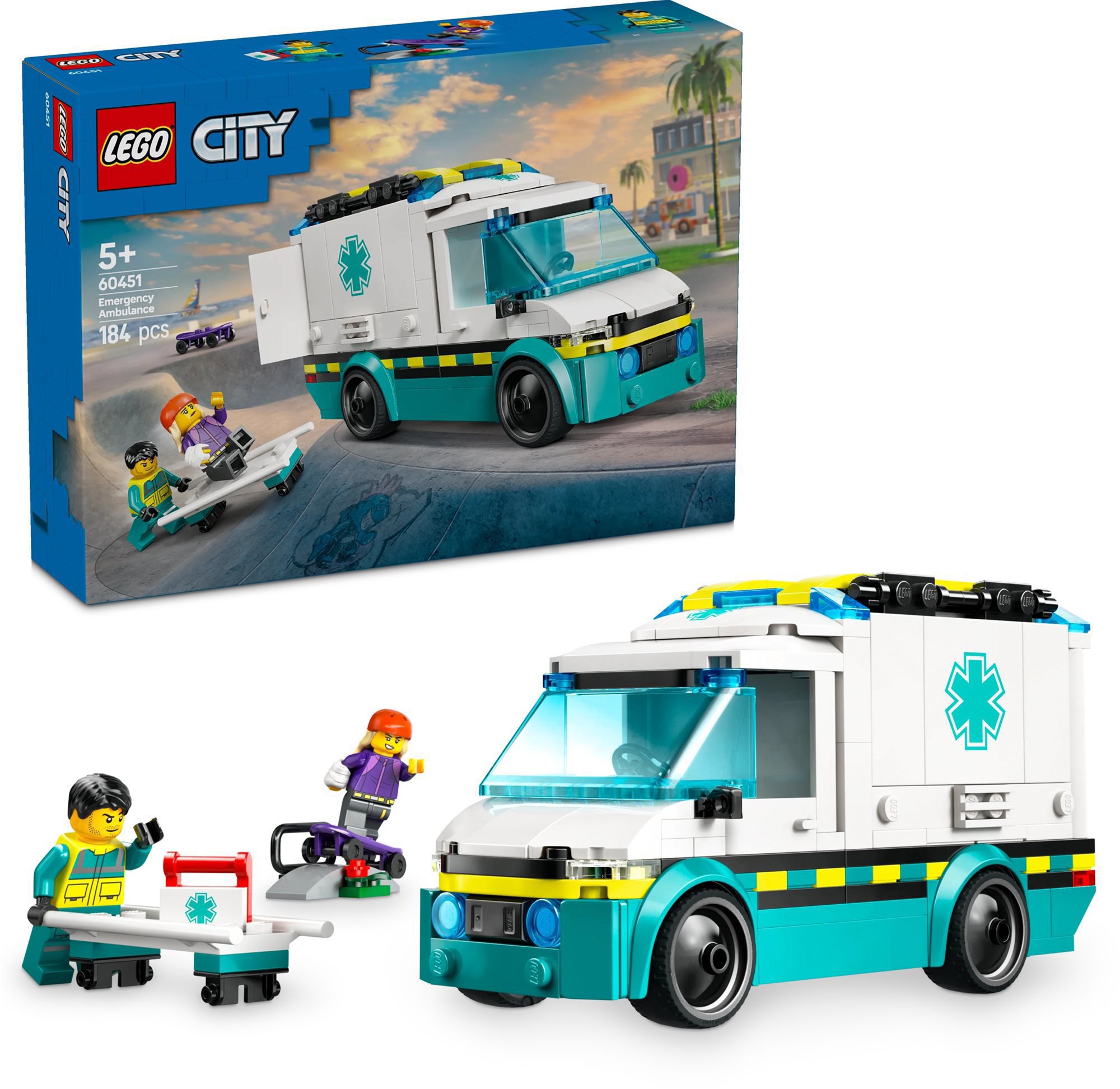 LEGO City 60451 Sanitka - hračka pro děti