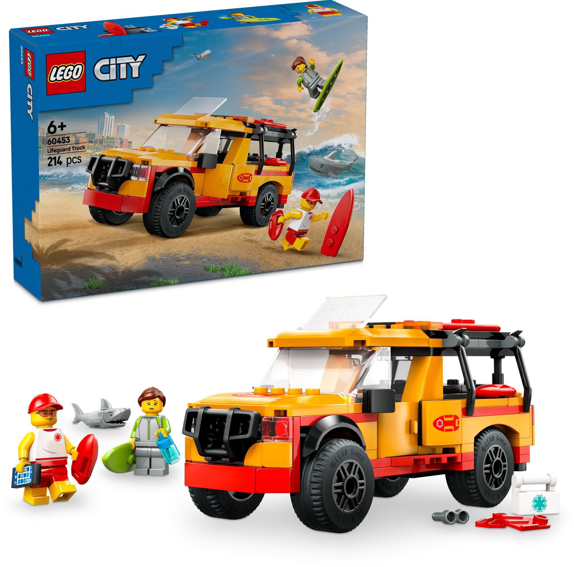 LEGO City 60453 Záchranné auto pro plavčíka