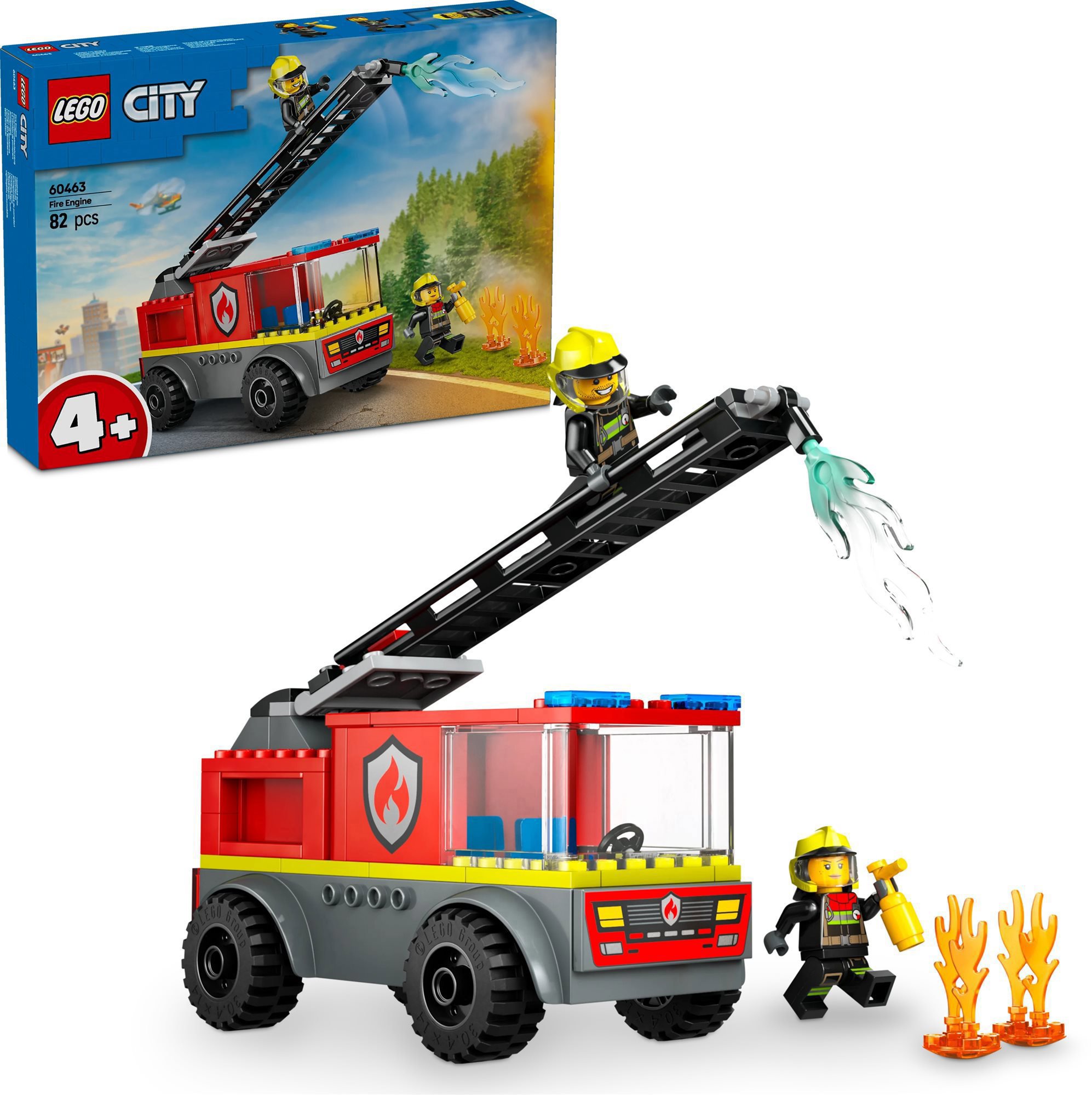 LEGO® City 60463 Hasičské auto s žebříkem