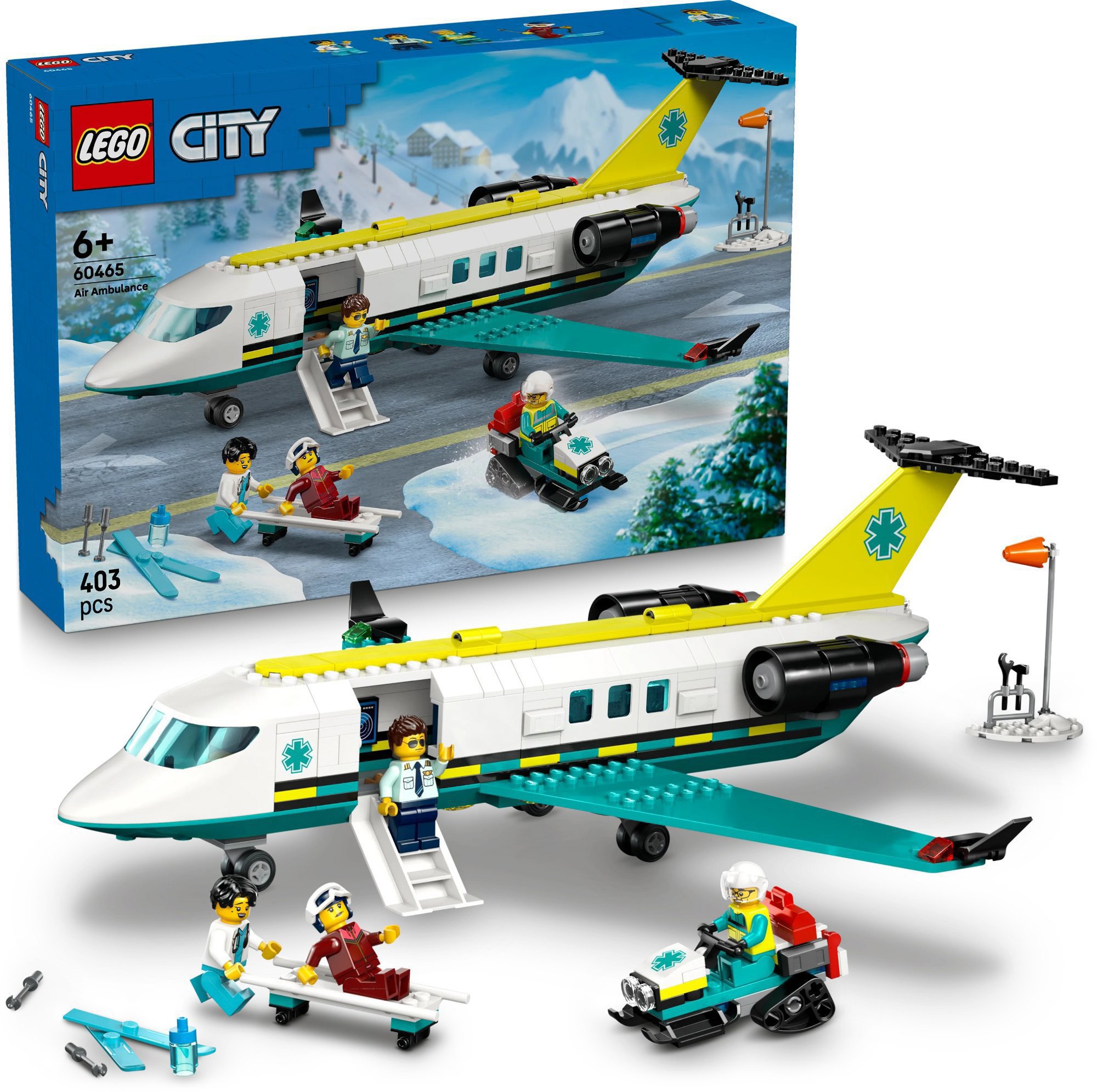 LEGO City 60465 Letadlo záchranářské služby