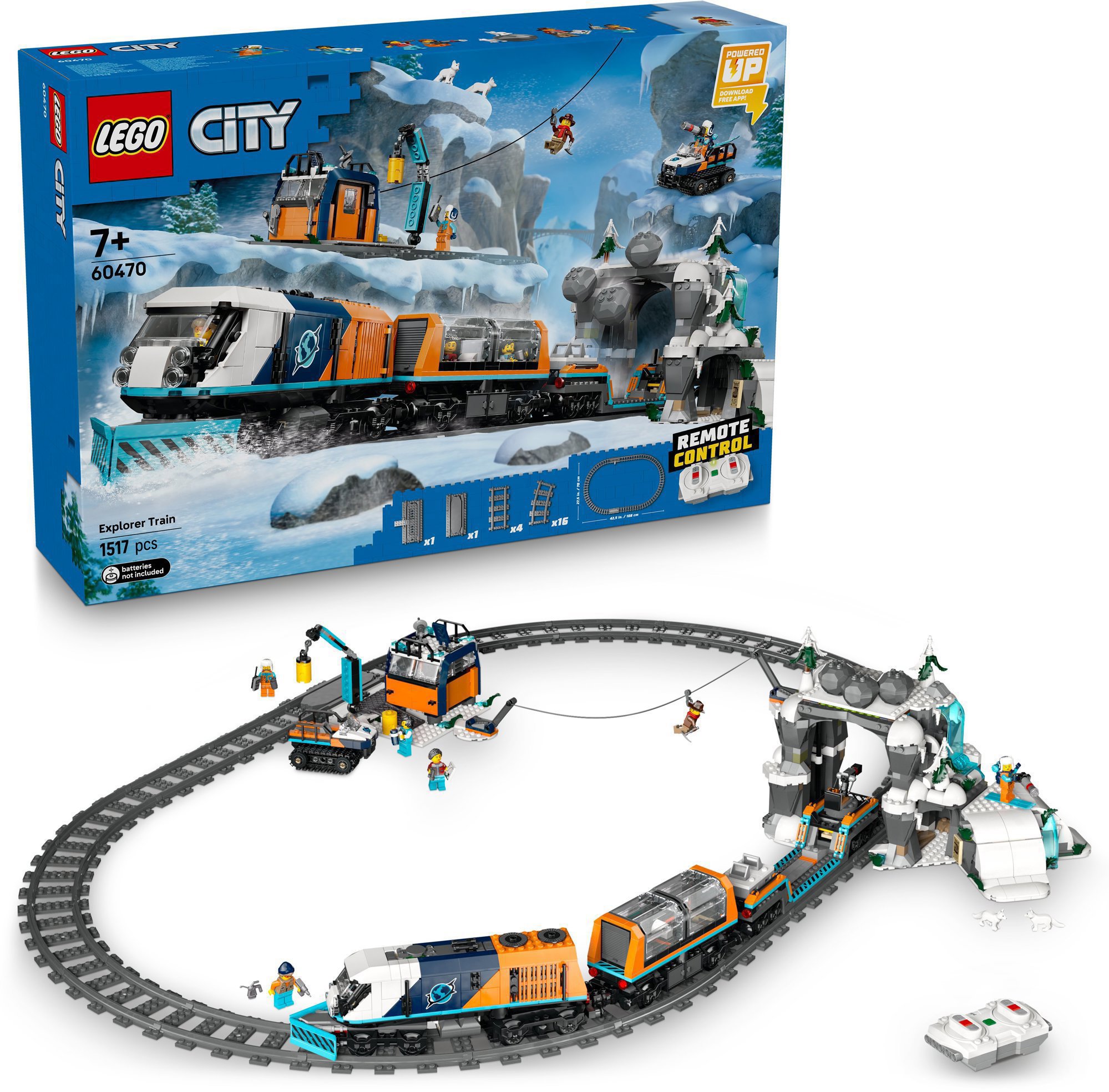 LEGO® City 60470 Polární expres pro průzkumníky Arktidy