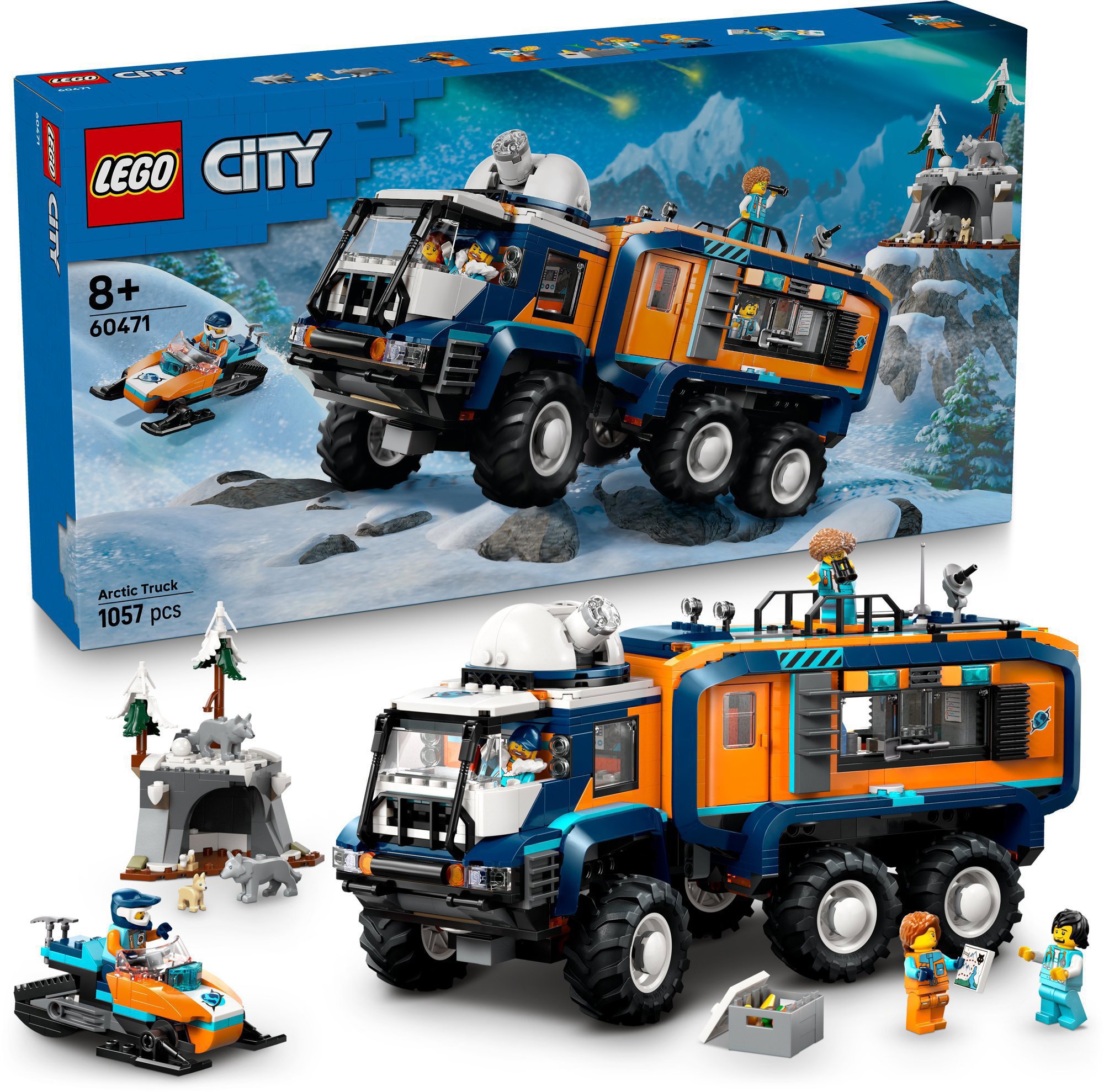 LEGO® City 60471 Nákladní auto s laboratoří pro průzkumníky Arktidy