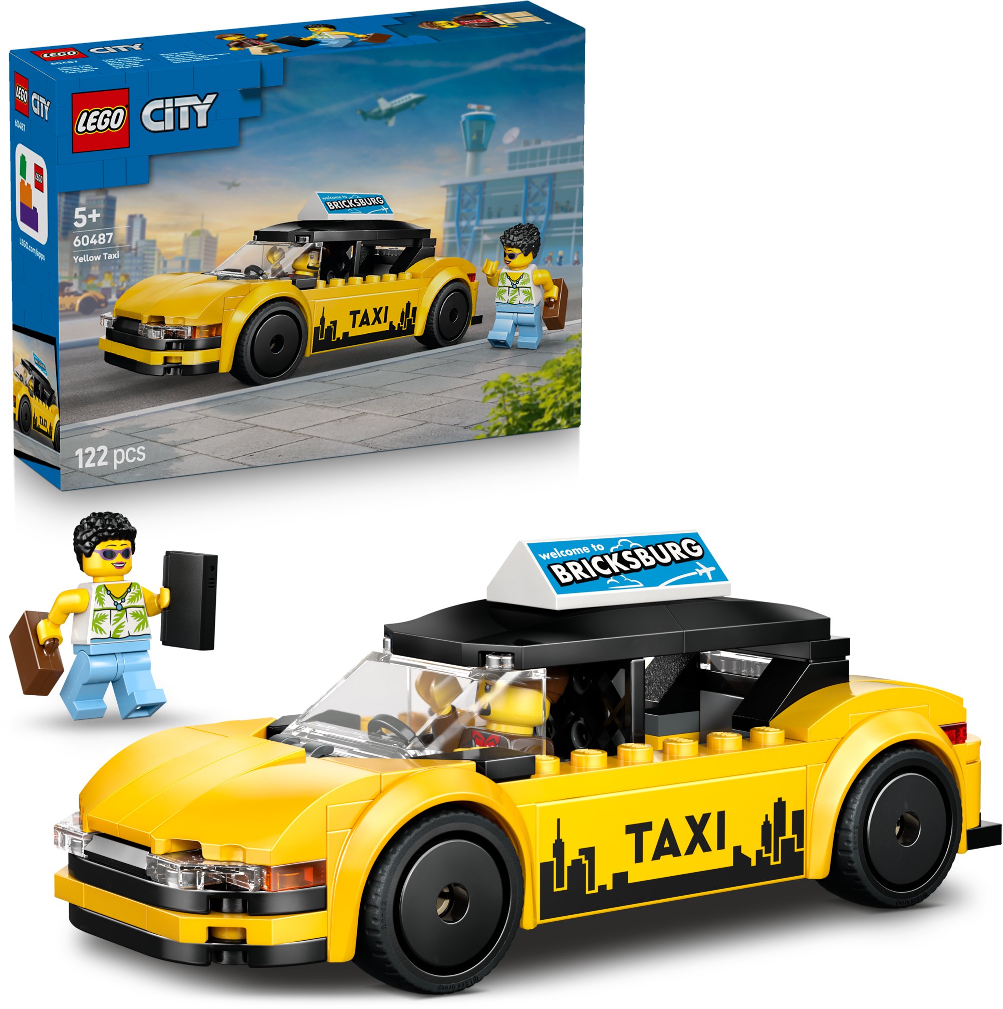 Žlutý taxík - LEGO&reg; City 60487