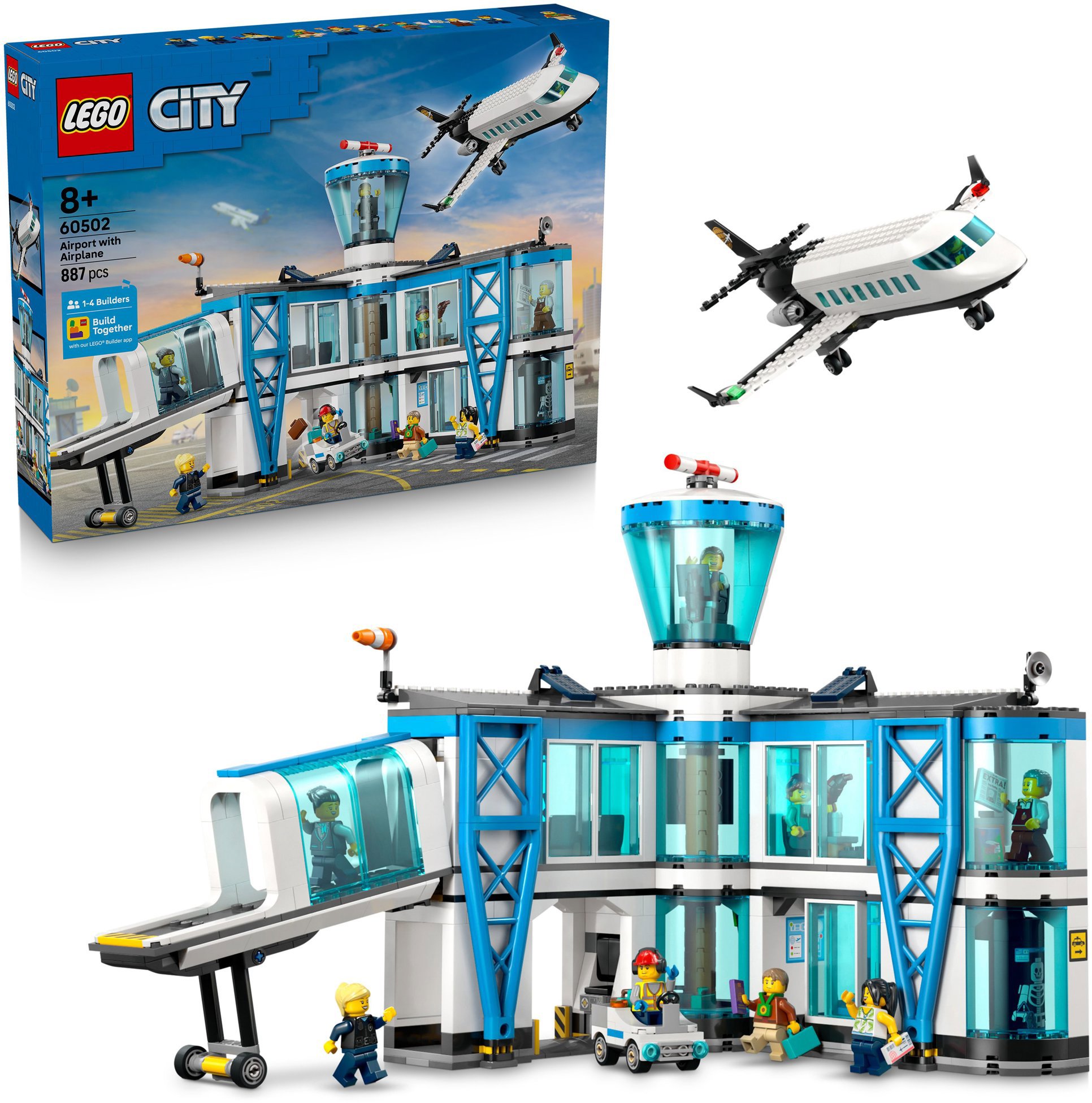 LEGO® City 60502 Letiště s letadlem