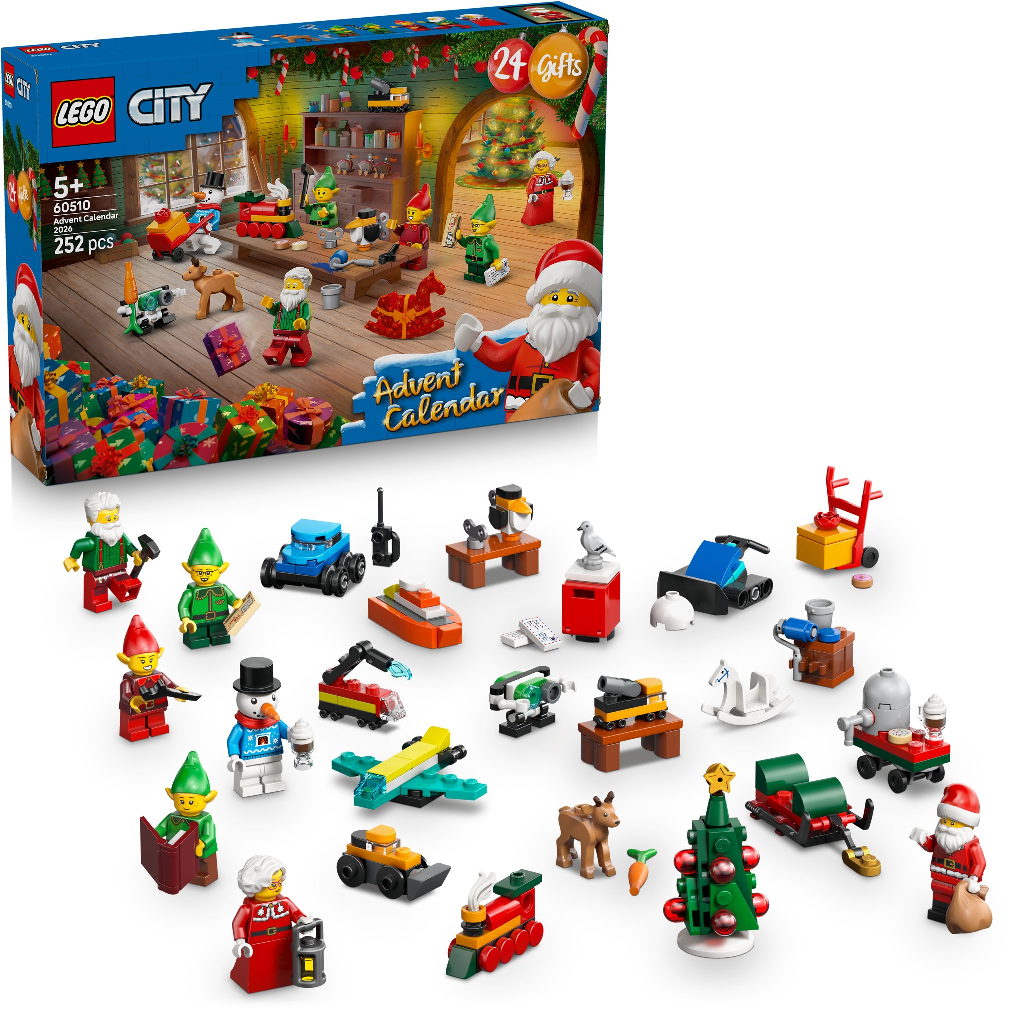 LEGO® City 60510 Adventní kalendář 2026