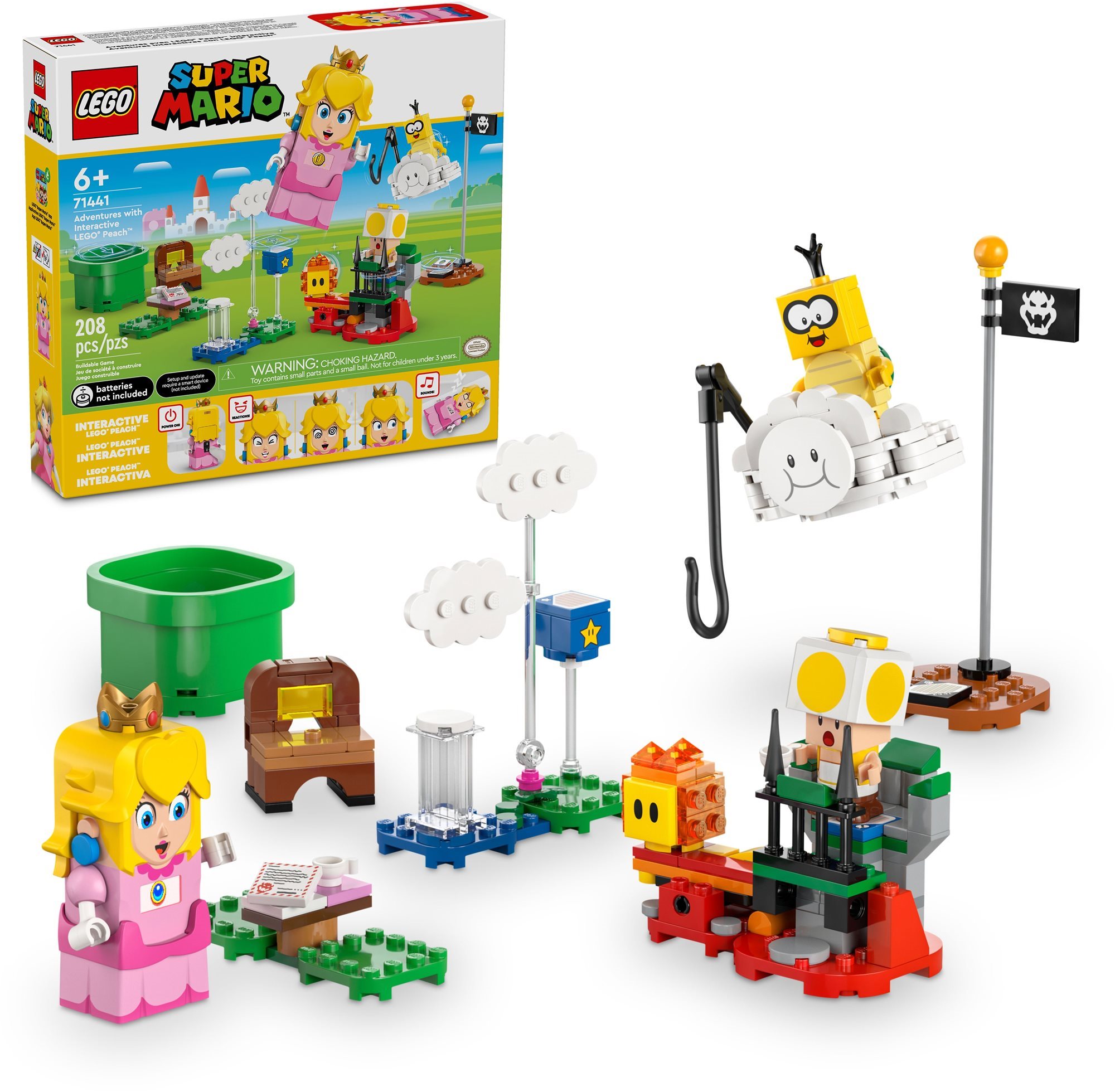 LEGO Super Mario 71441 Interaktivní LEGO Peach a dobrodružství