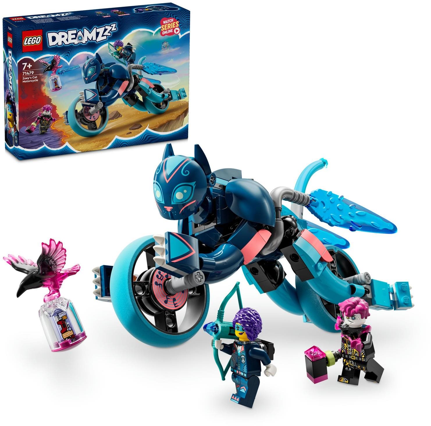 LEGO DREAMZzz 71479 Zoey a její kočičí motorka