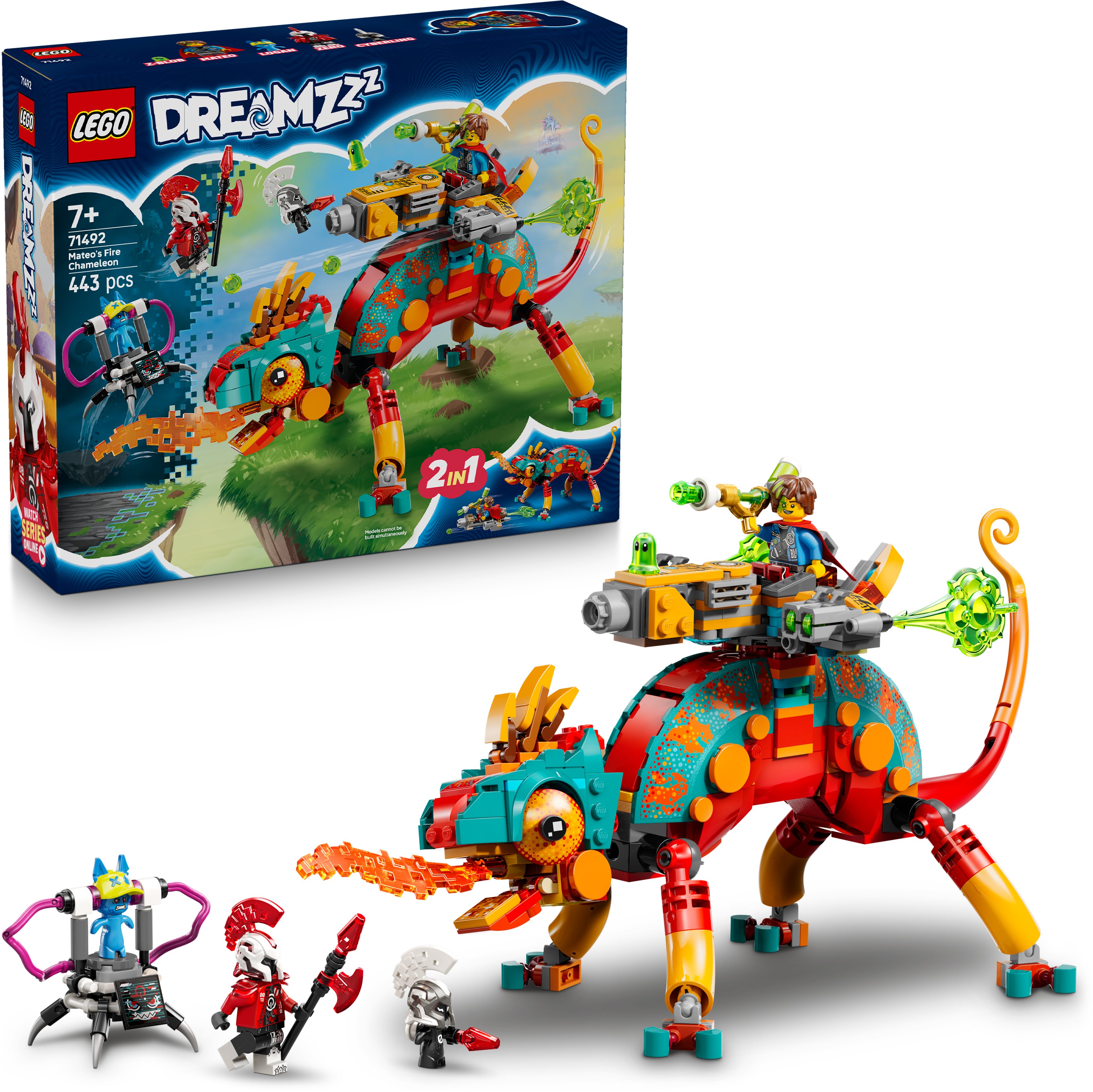 LEGO DREAMZzz 71492 Mateo a jeho ohnivý chameleon