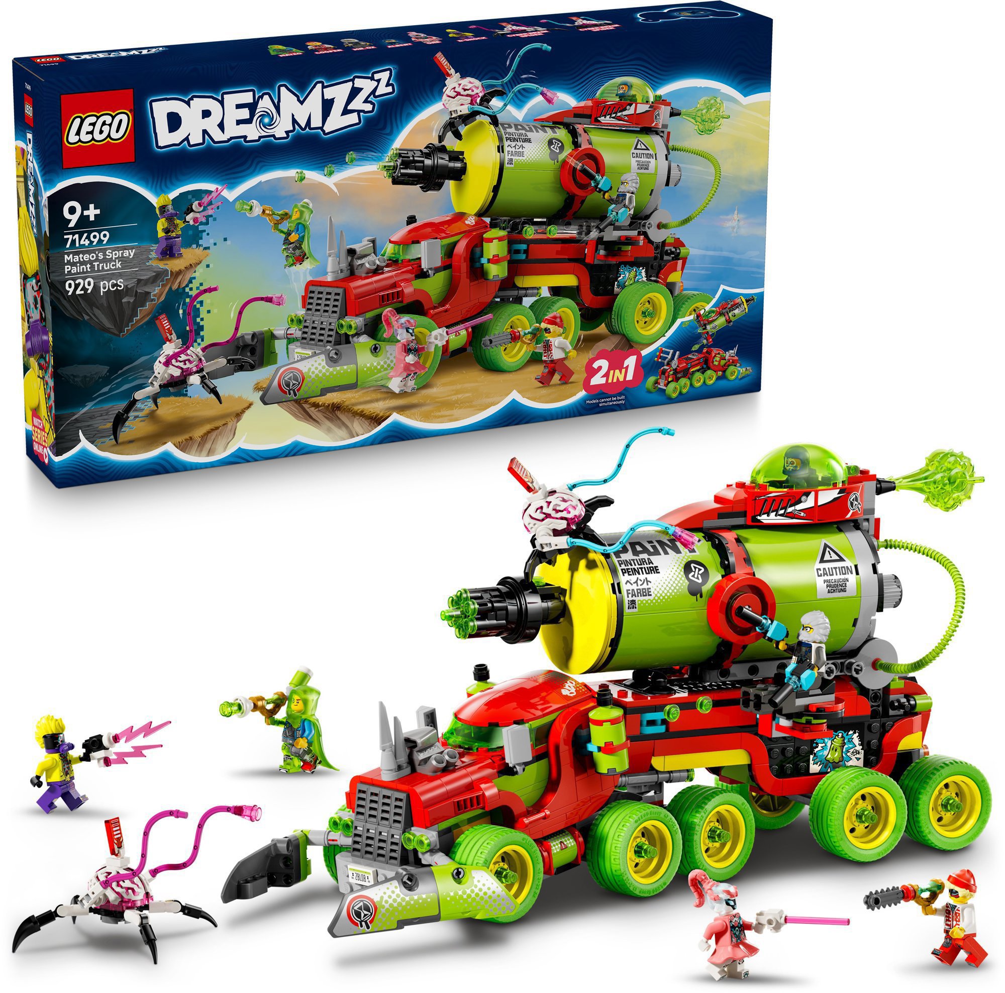 LEGO DREAMZzz 71499 Mateovo vozidlo v podobě barvy ve spreji