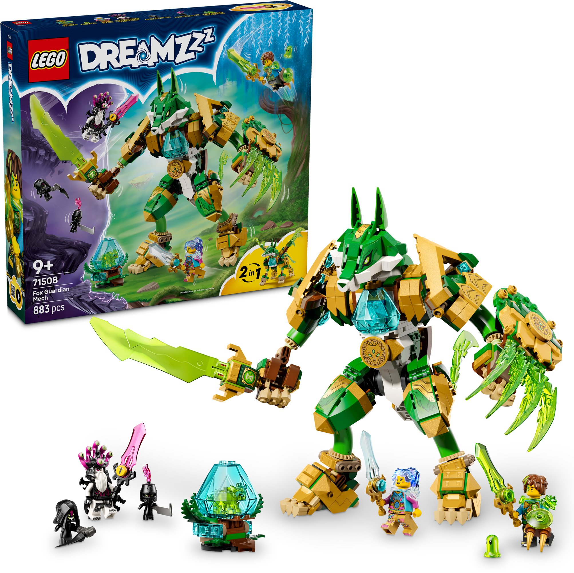 LEGO® DREAMZzz 71508 Liščí robotický strážce - stavebnice pro děti