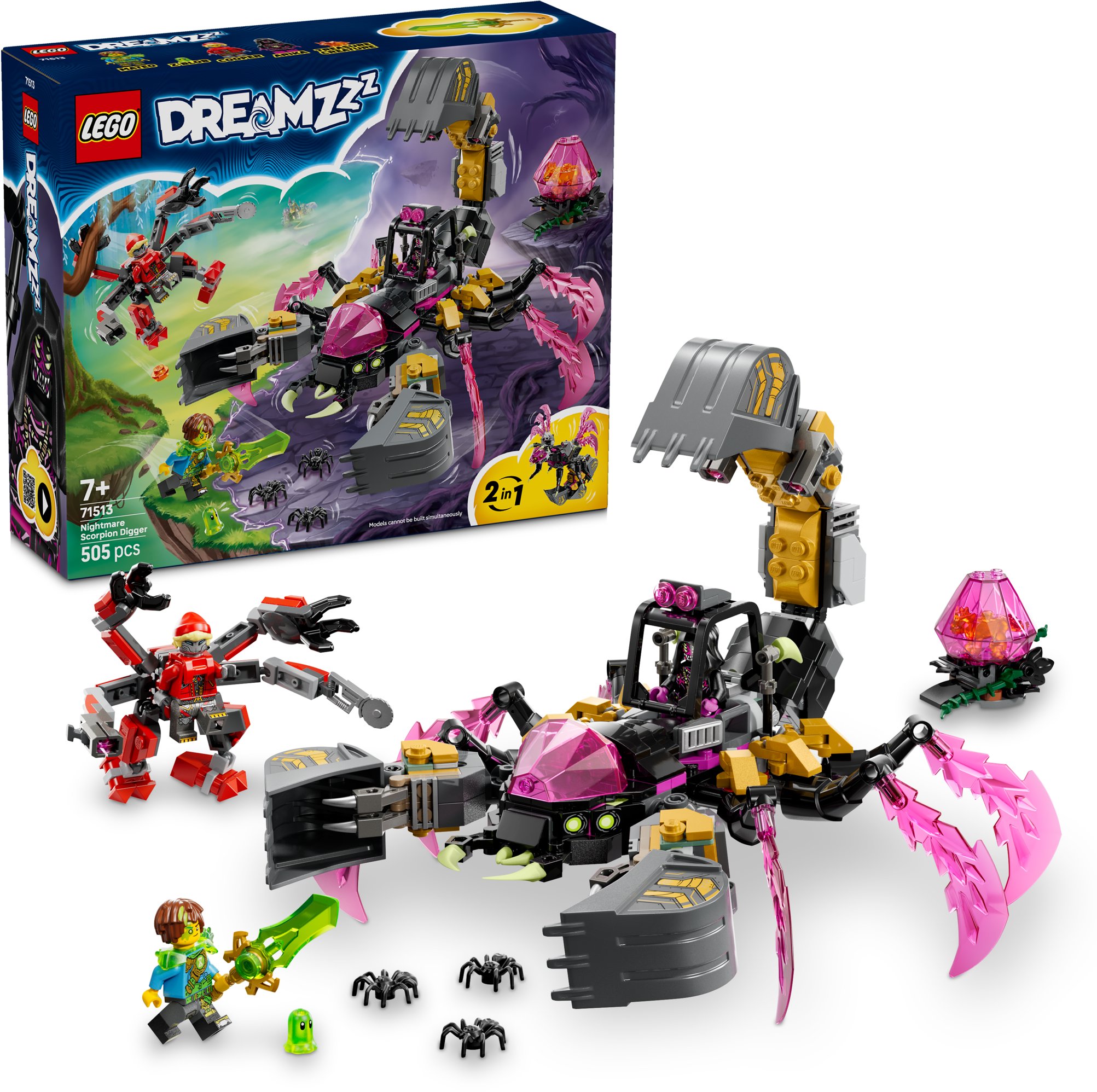 LEGO DREAMZzz 71513 Škorpioní rypadlo z nočních můr