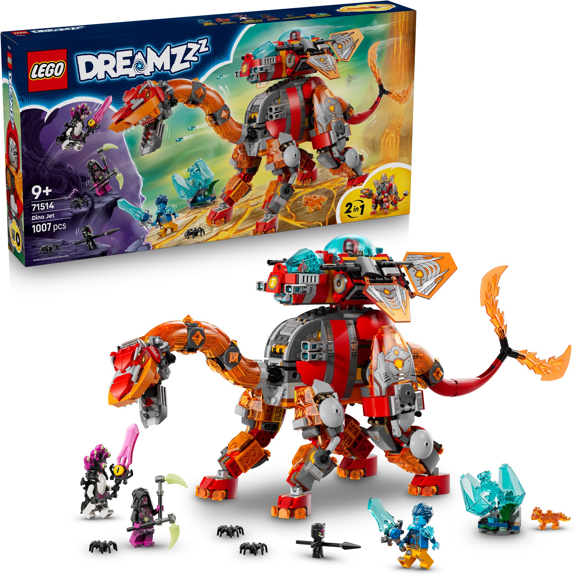 LEGO® DREAMZzz 71514 Dinosauří stíhačka - stavebnice pro děti