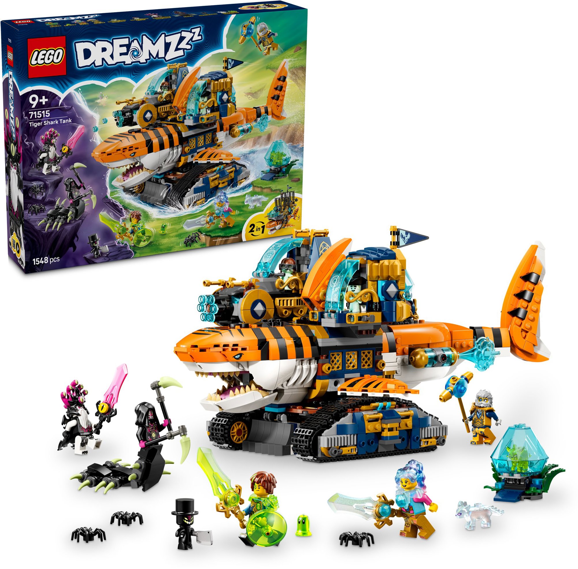 LEGO DREAMZzz 71515 Tygrožraločí tank - stavebnice pro děti