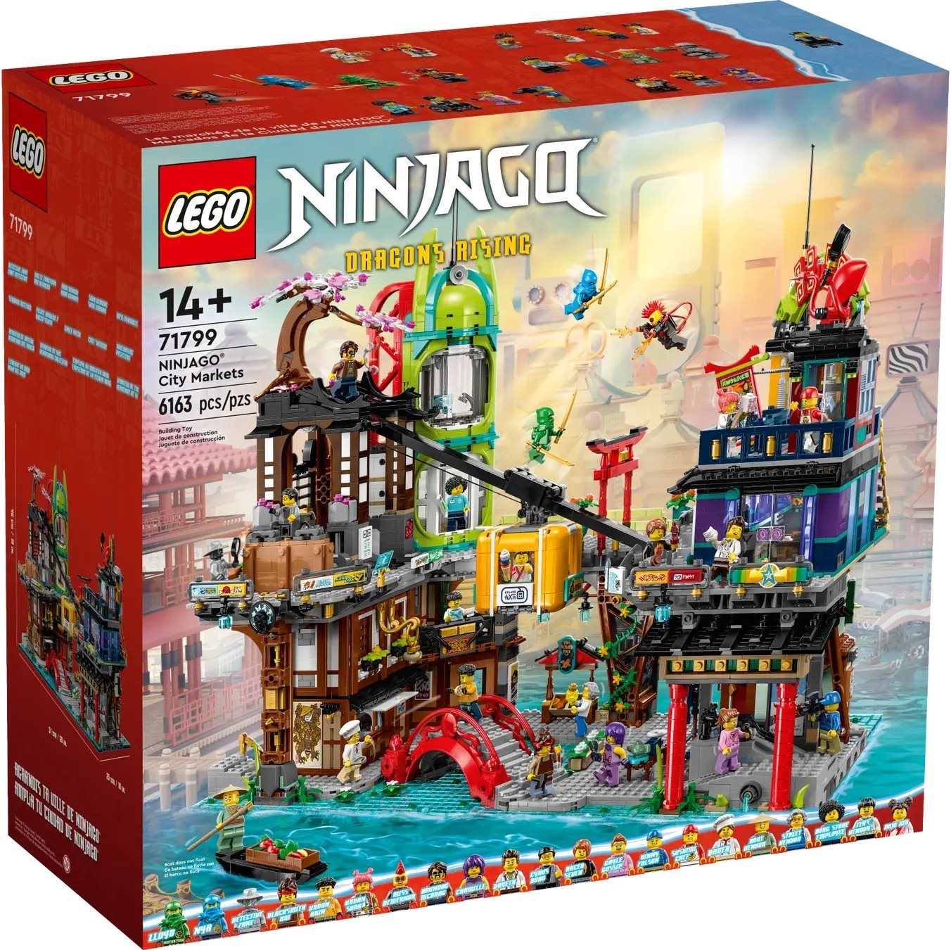 LEGO® NINJAGO® 71799 Trhy v NINJAGO® City - stavebnice pro děti