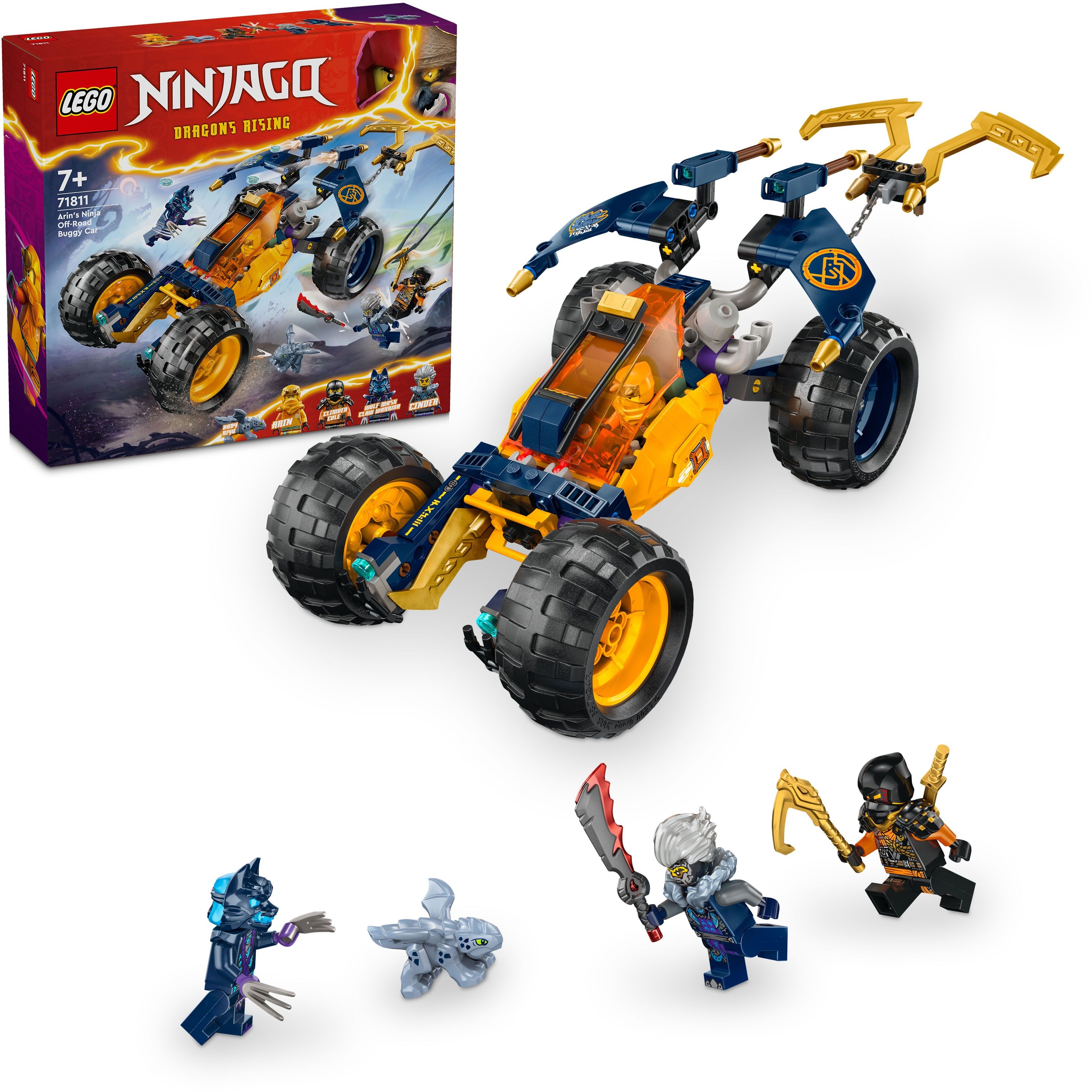 Stavebnice LEGO NINJAGO 71811 - Arin a jeho nindžovská terénní bugina