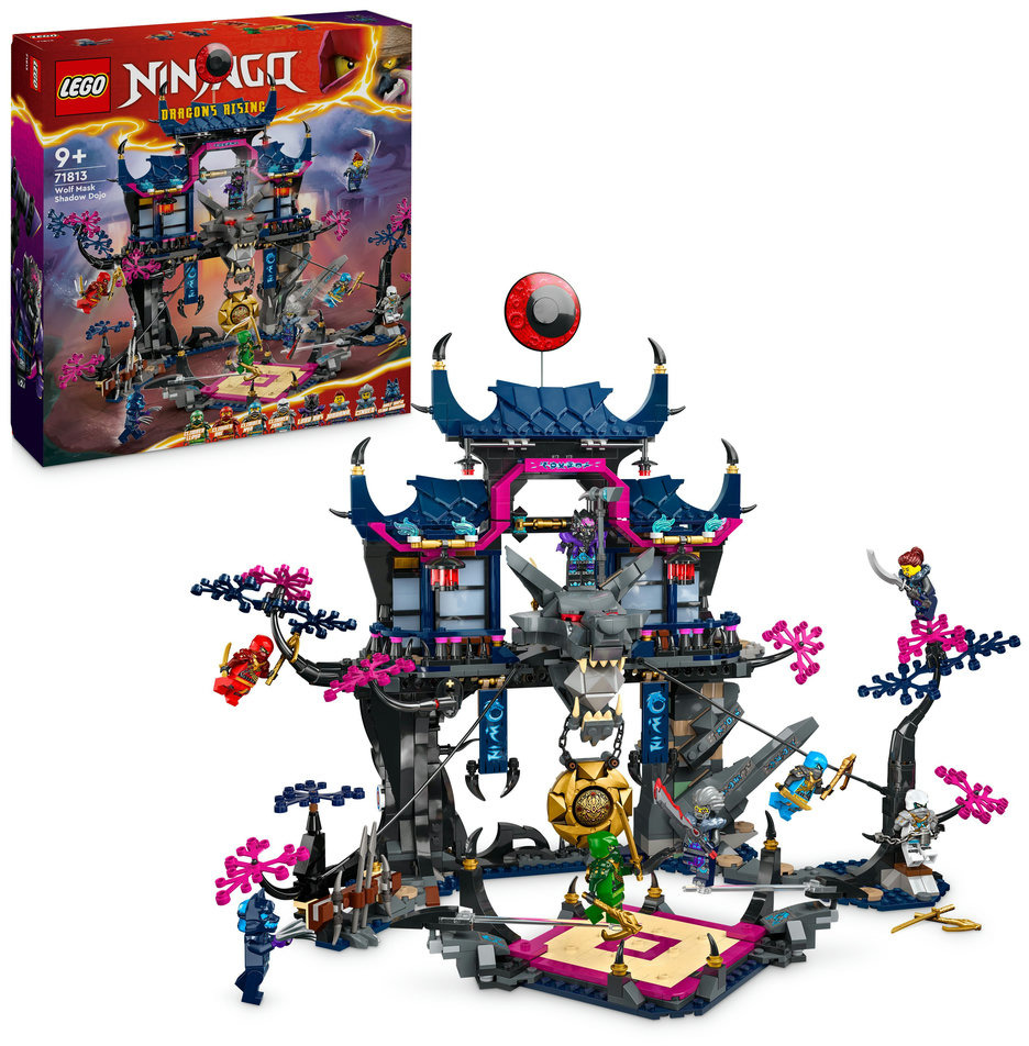 LEGO® NINJAGO® 71813 Stínové dojo vlčí masky s minifigurkami