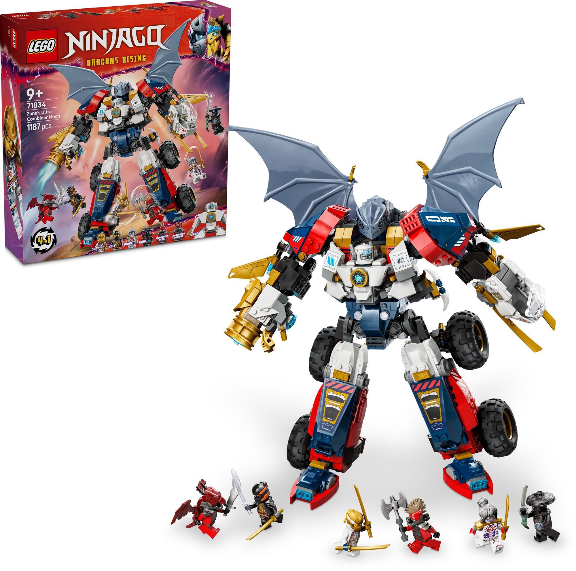 LEGO® NINJAGO® 71834 Zaneův ultrakombo robot