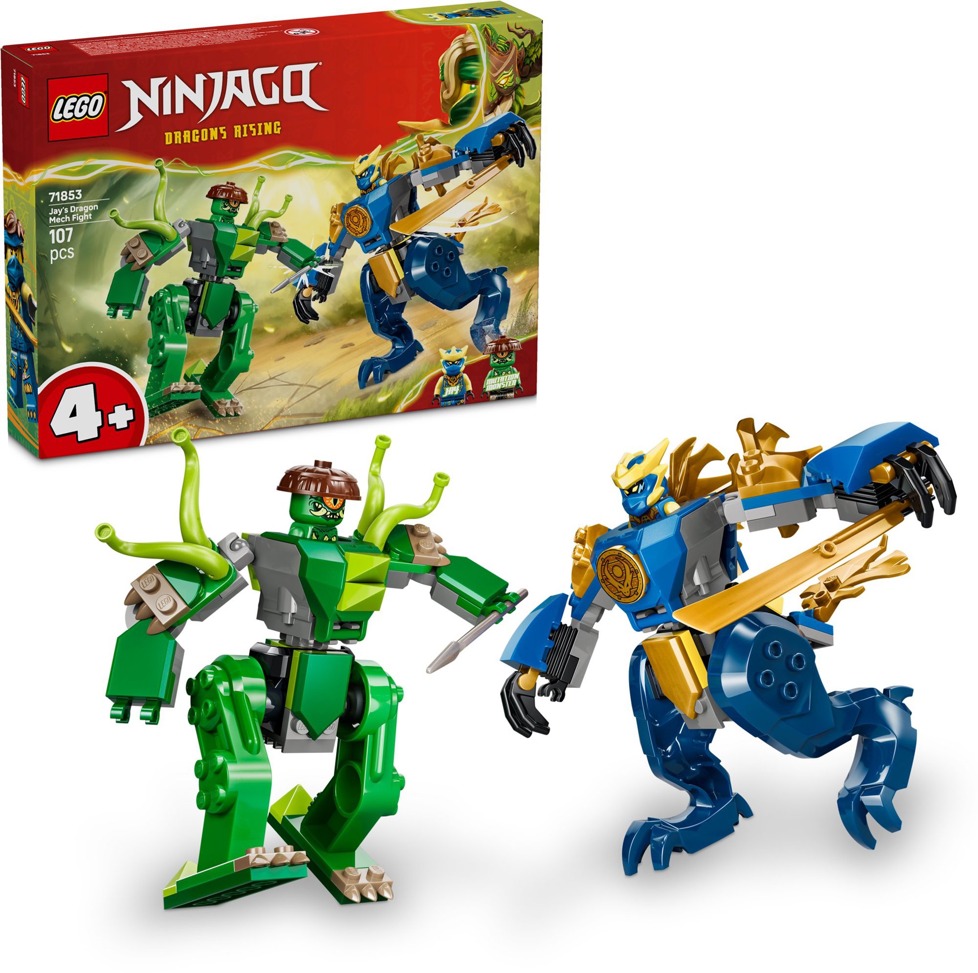 LEGO NINJAGO 71853 - Jay a boj v dračím robotickém obleku