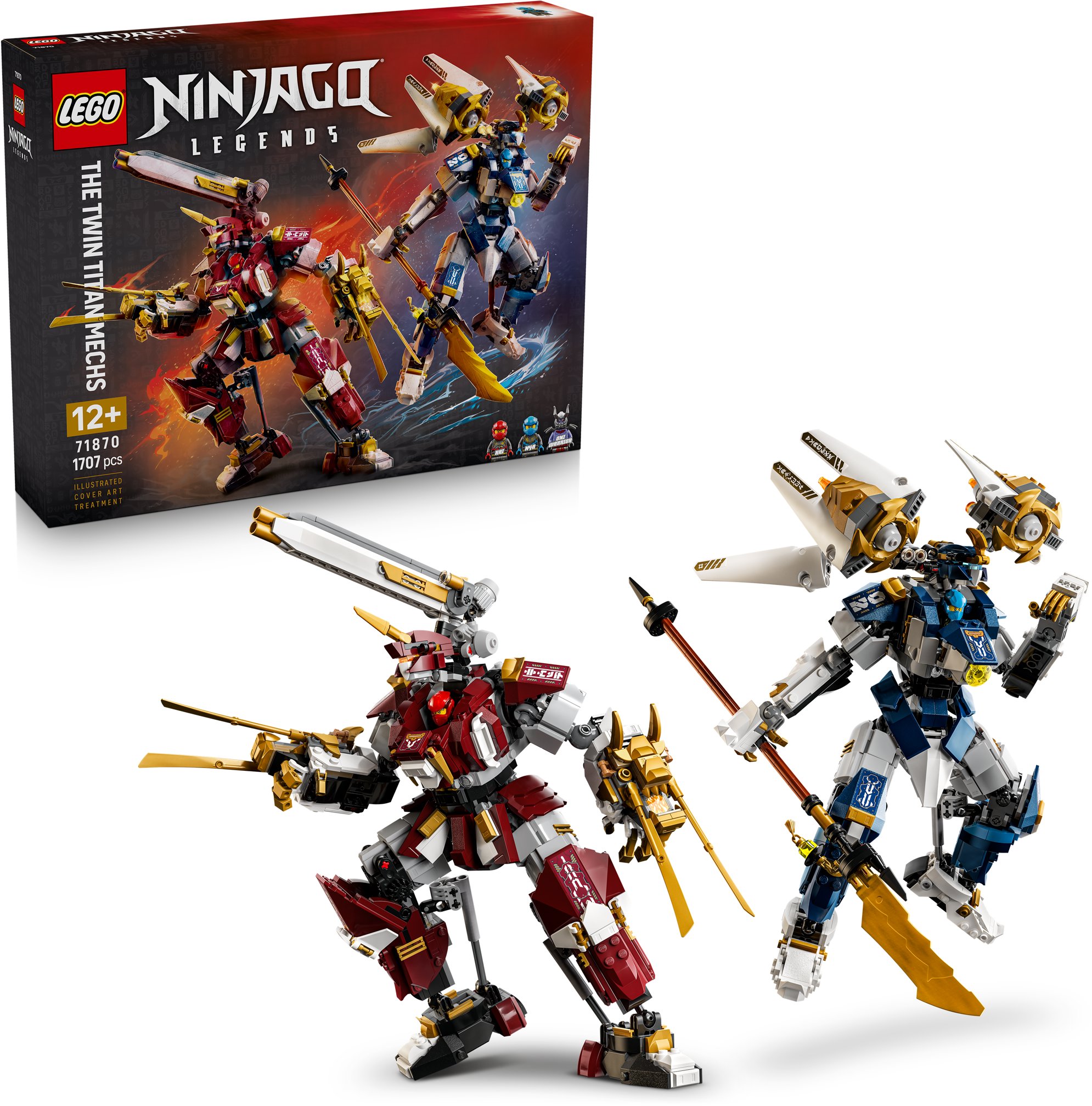 LEGO® NINJAGO® 71870 Dvojice titánských robotů