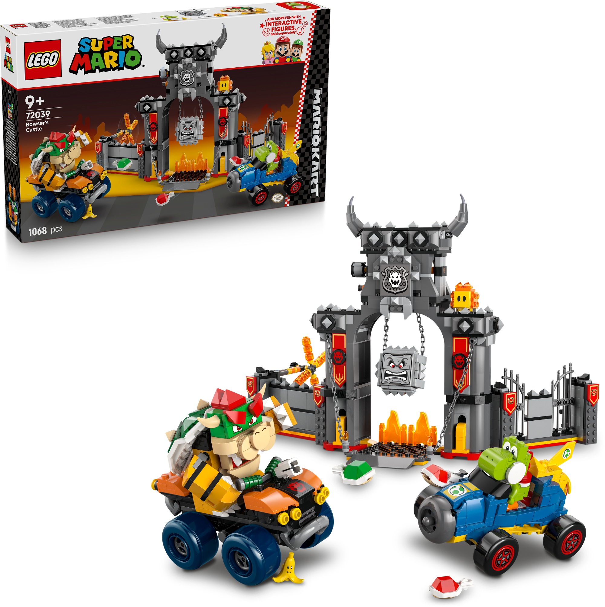LEGO Super Mario 72039 Mario Kart Bowser a jeho hrad