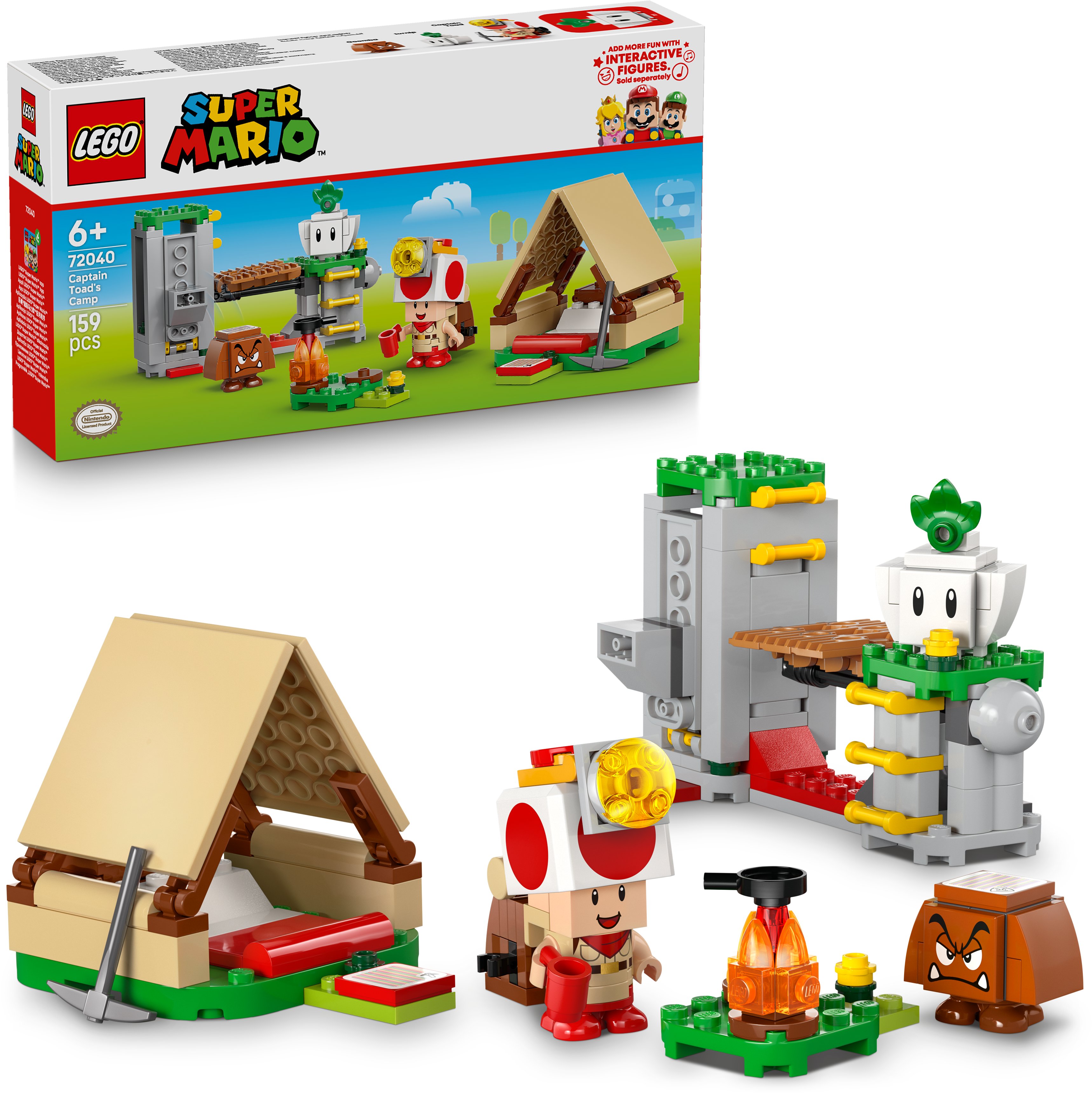 LEGO Super Mario 72040 Captain Toad a jeho tábor