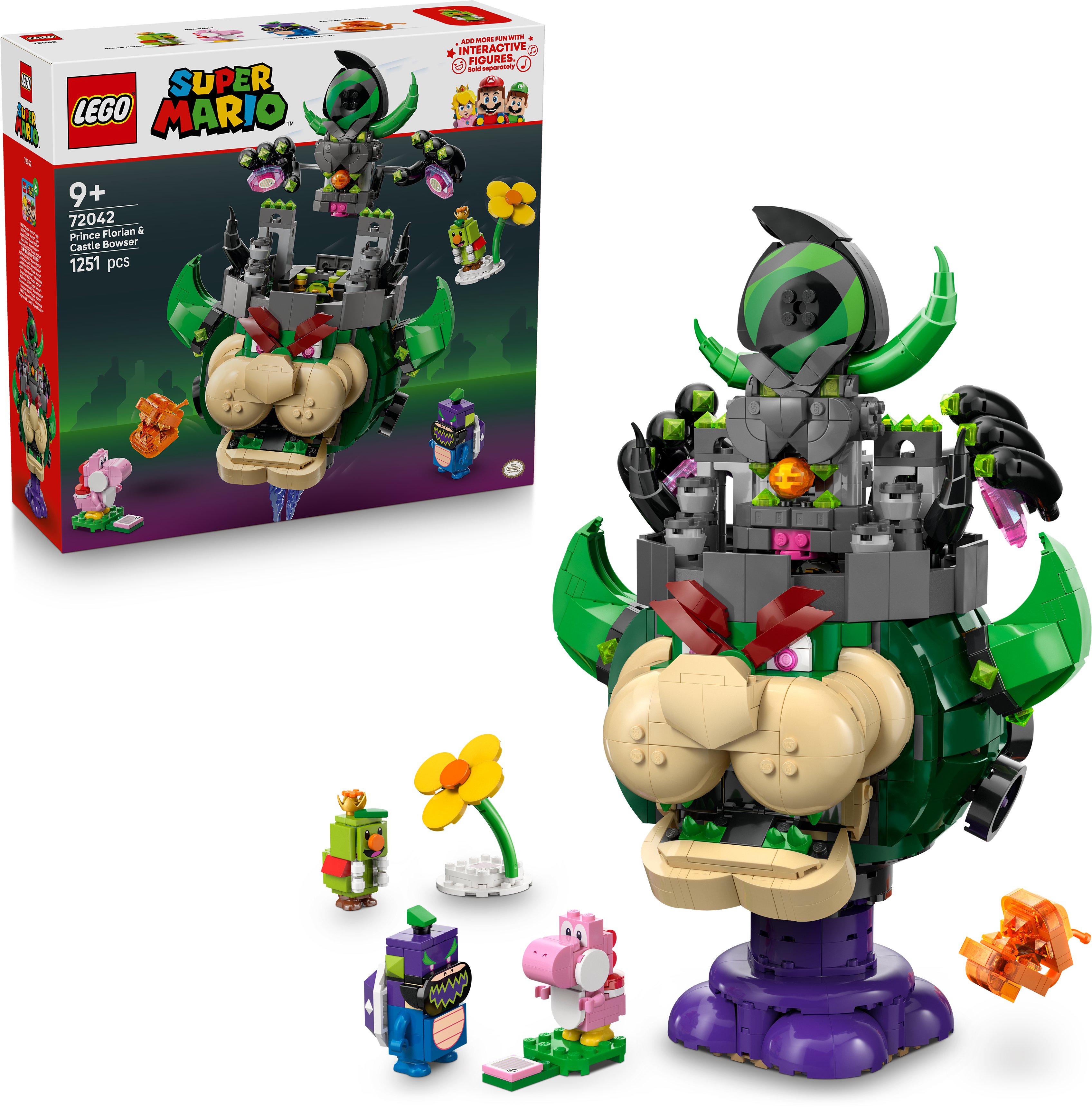 LEGO Super Mario Prince Florian a Castle Bowser stavebnice