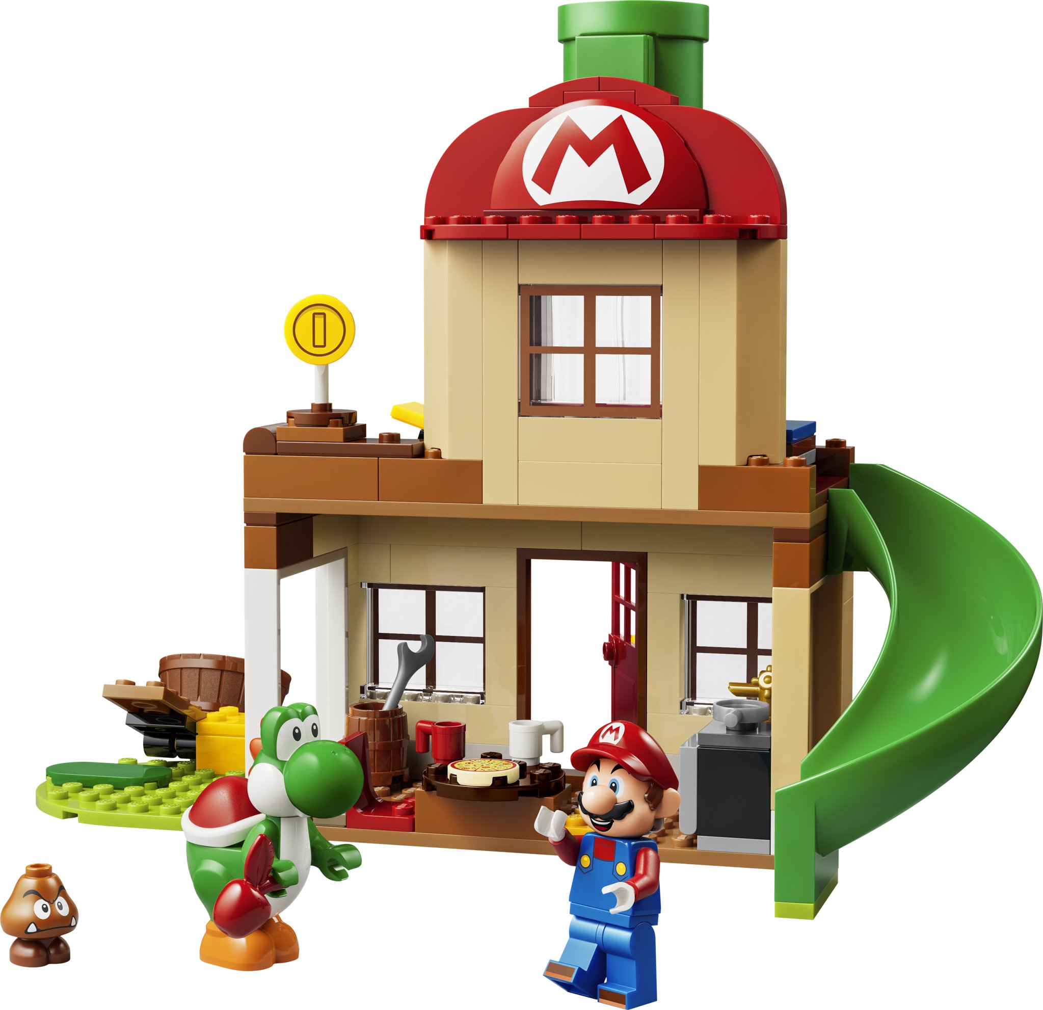 LEGO® Super Mario 72057 Yoshi, Mario a jeho dům