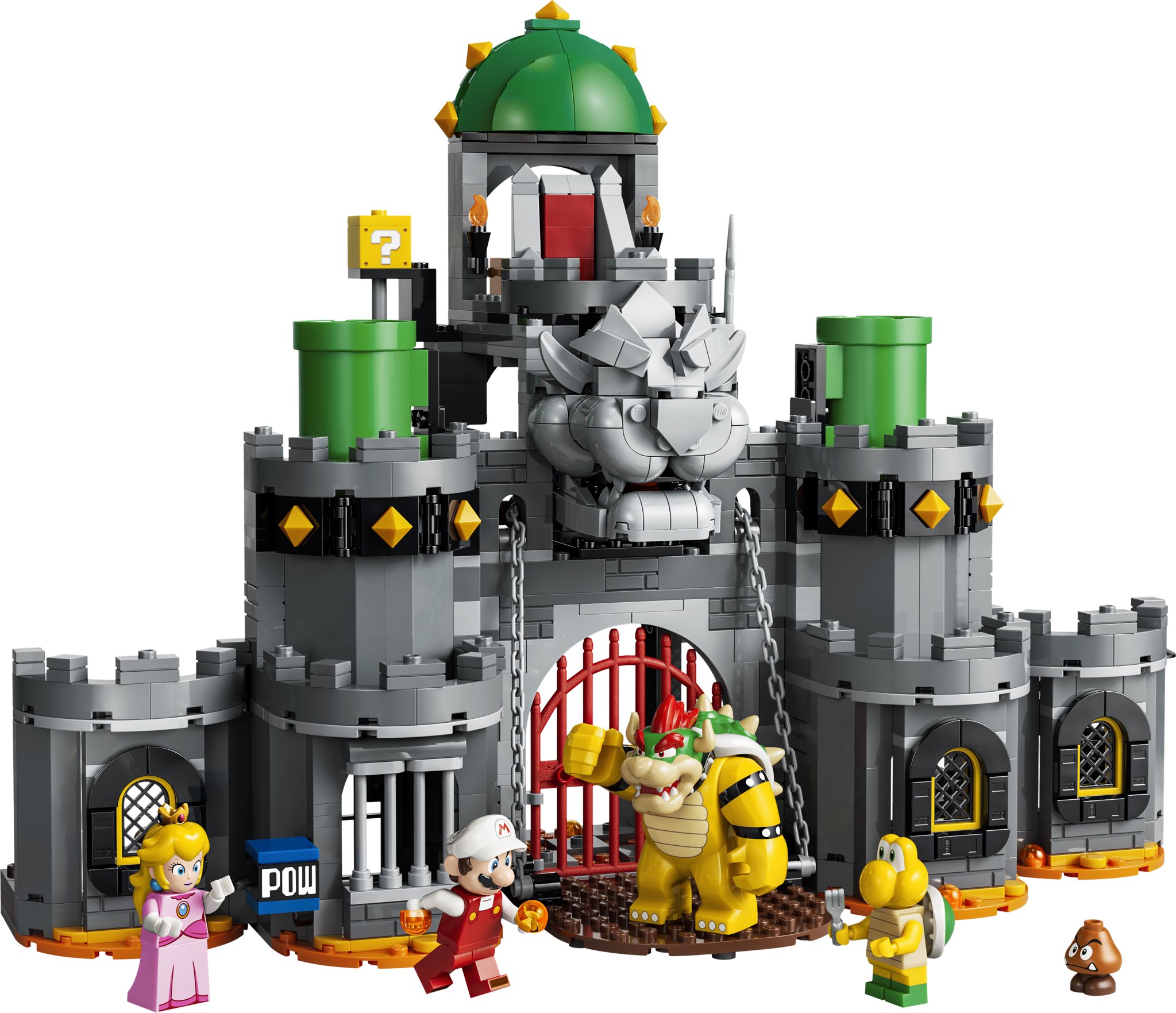 LEGO® Super Mario 72060 Fire Mario a Bowser na hradě