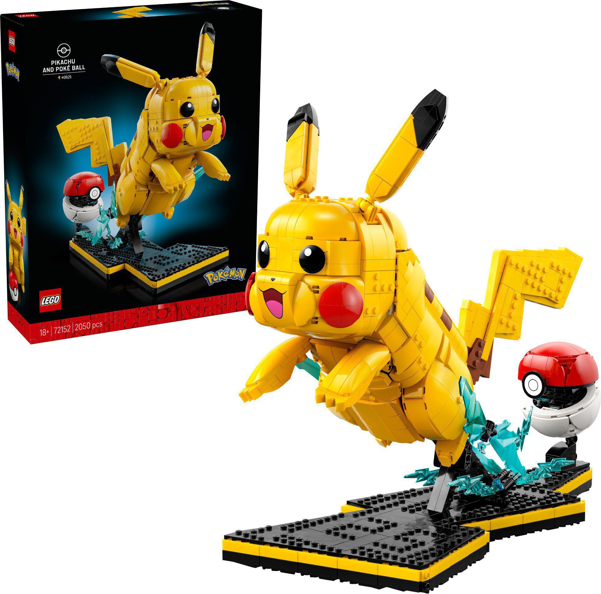 LEGO® Pokémon 72152 Pikachu a Pokébal
