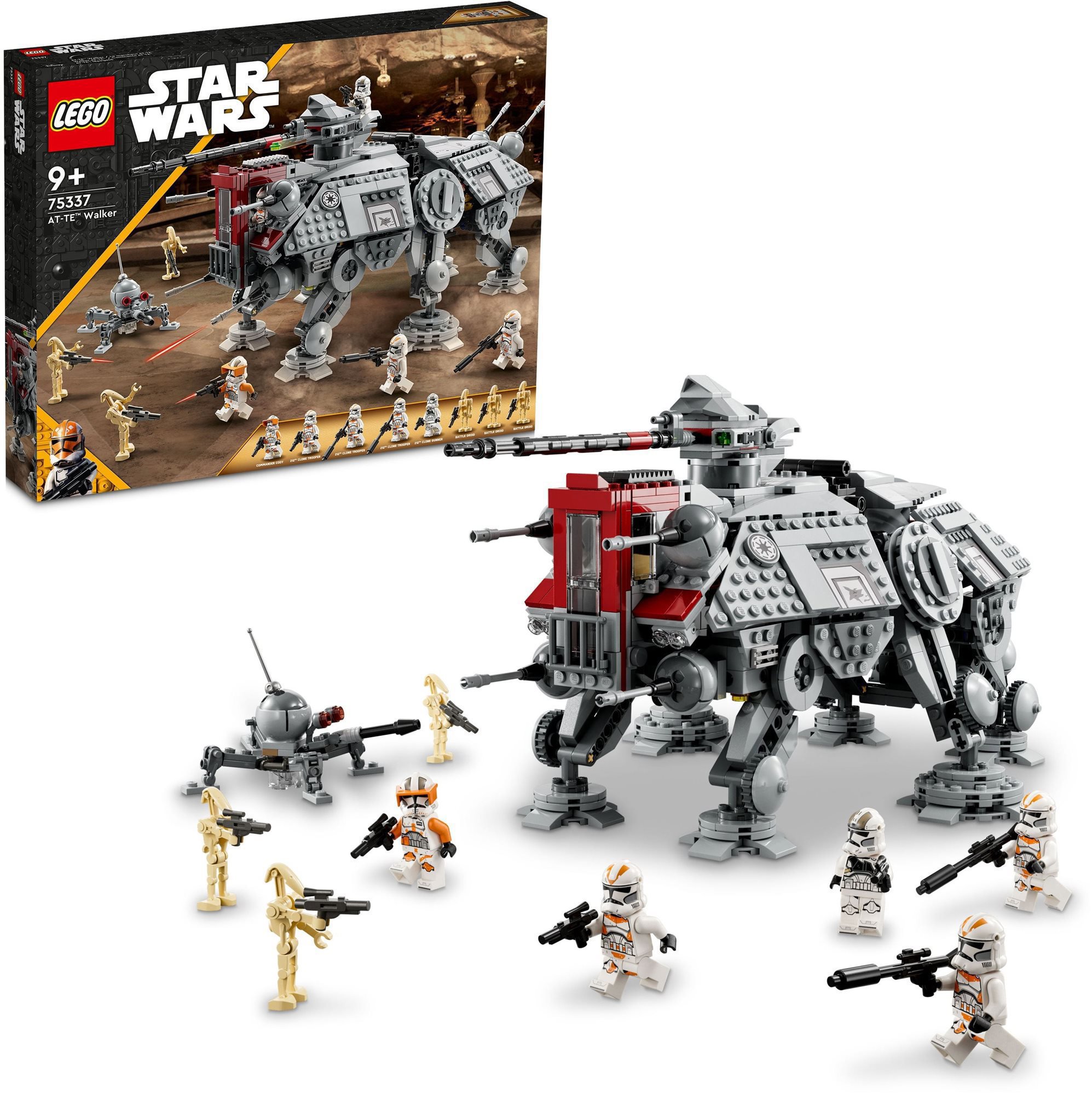 LEGO Star Wars 75337 AT-TE stavebnice s minifigurkami