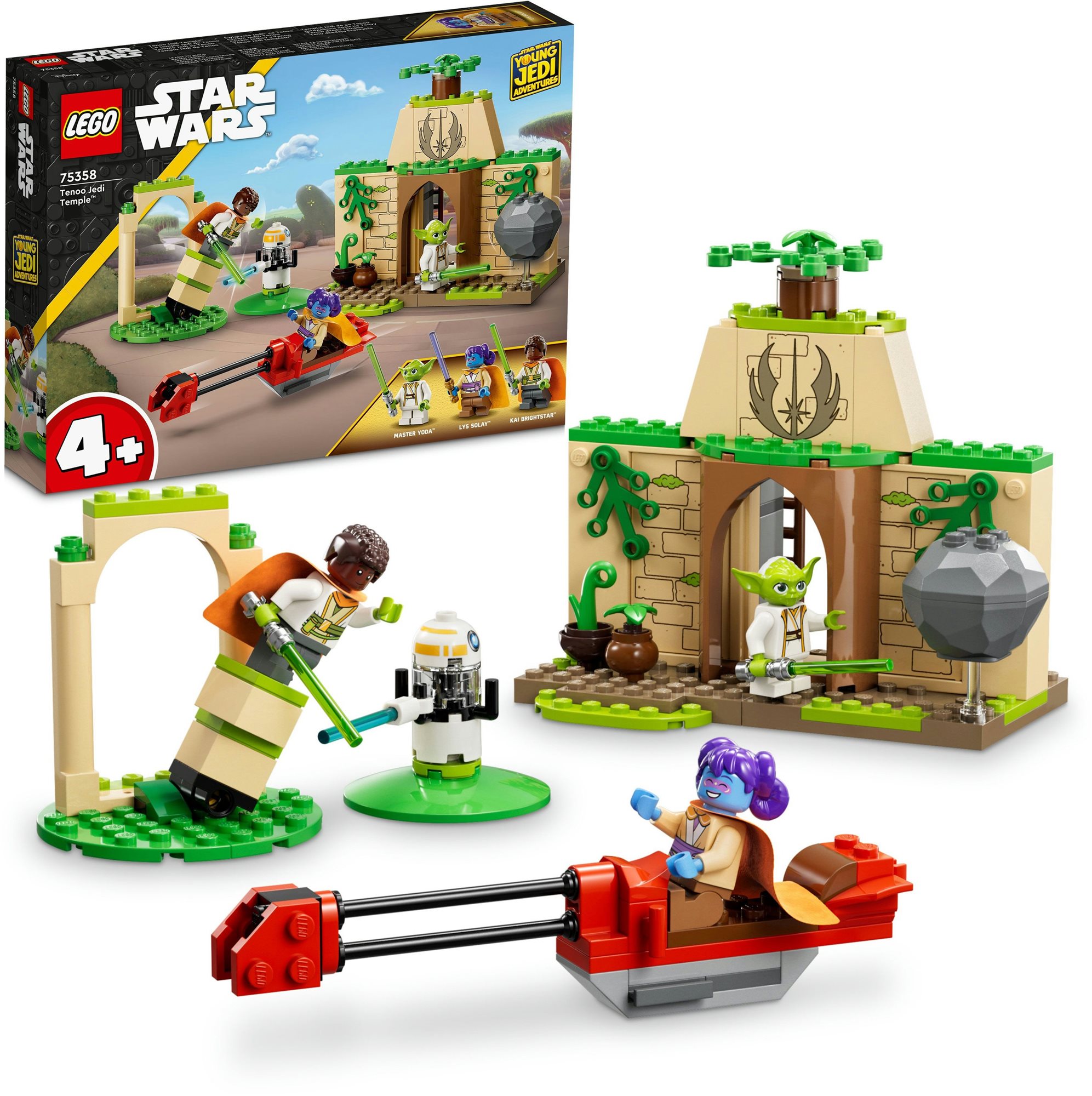 Stavebnice LEGO Star Wars 75358 Chrám Jediů v Tenoo