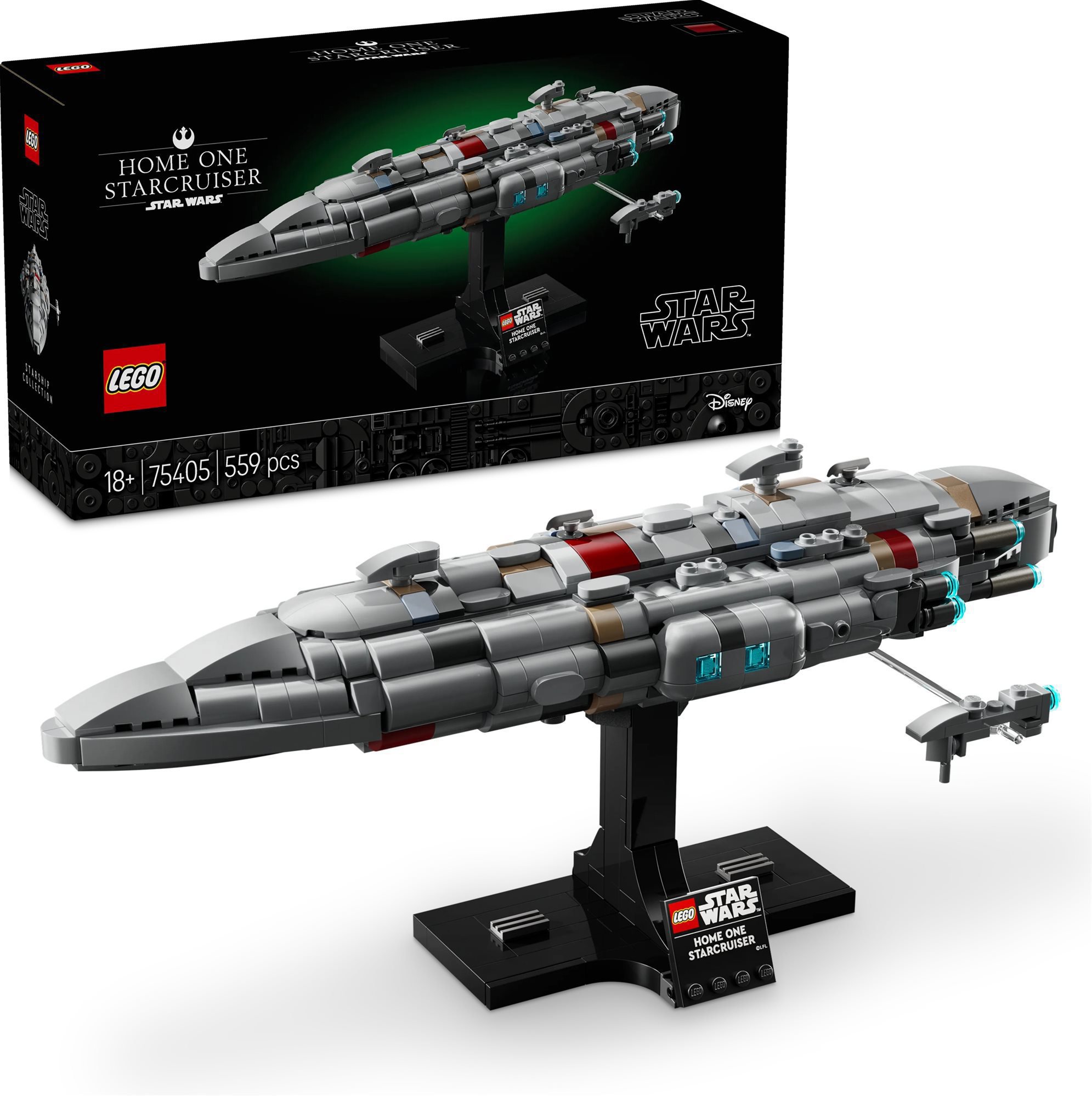 LEGO Star Wars Hvězdný křižník Home One - stavebnice hračky