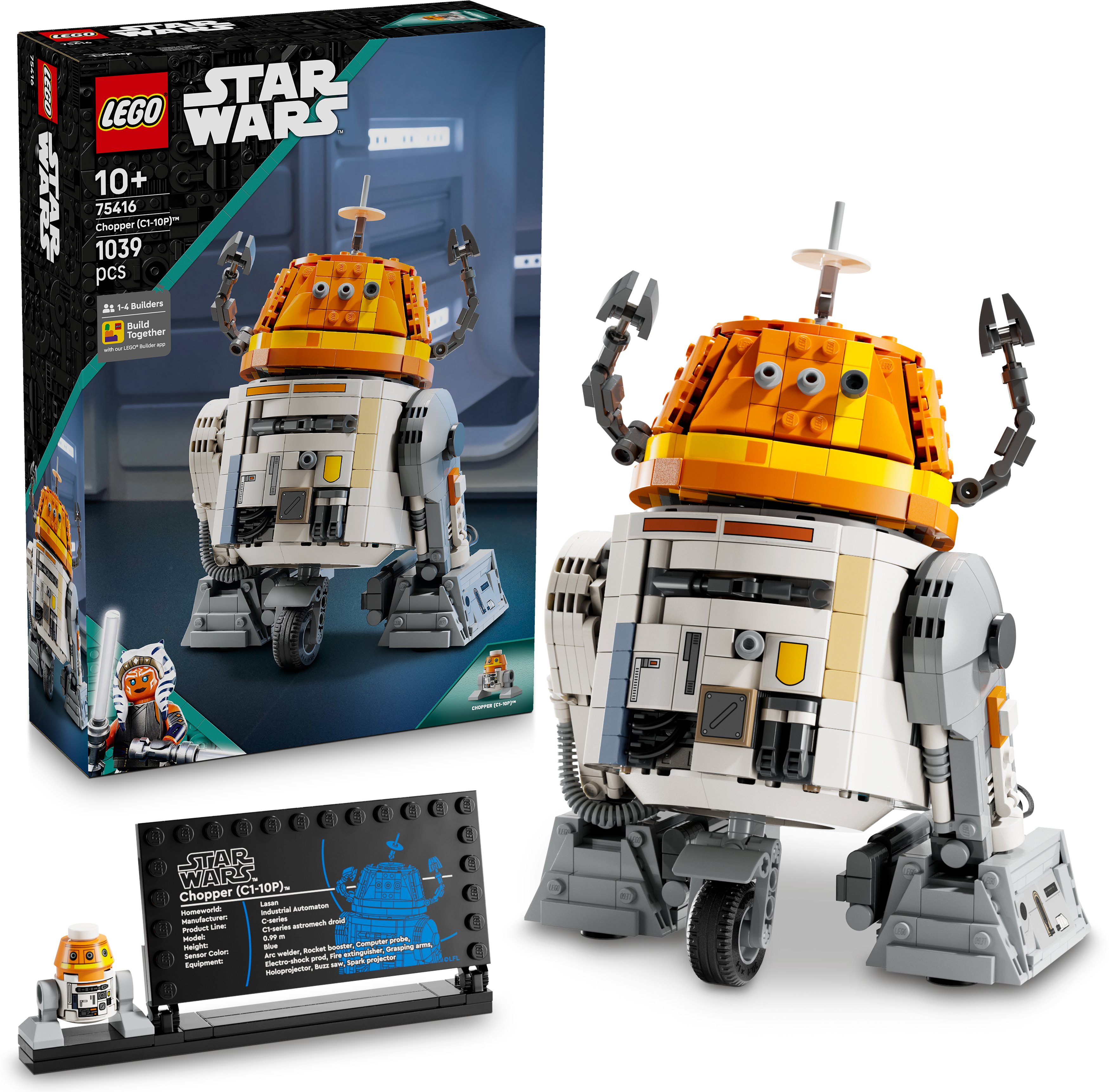 LEGO® Star Wars™ 75416 Astro-droid Chopper (C1-10P)™ - detailní model droida