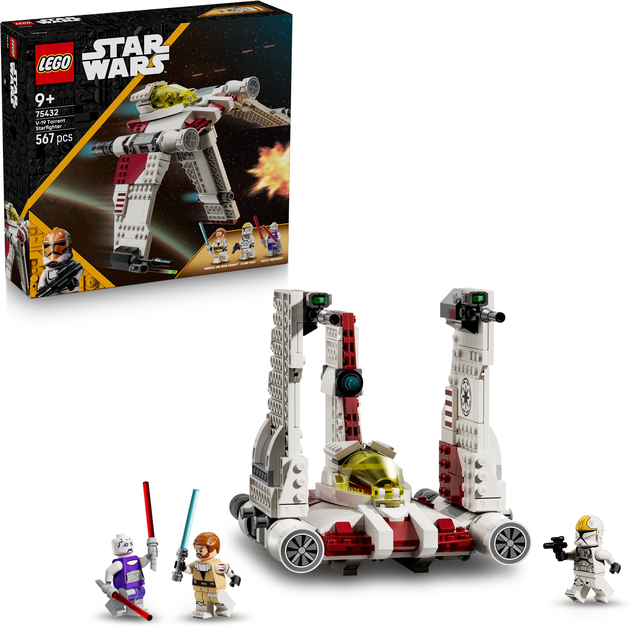 LEGO Star Wars stíhačka V-19 Torrent Starfighter