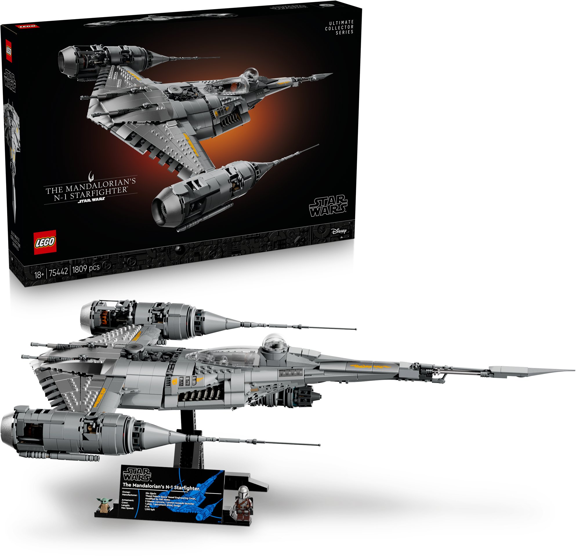 LEGO® Star Wars™ 75442 Mandalorianova stíhačka N-1