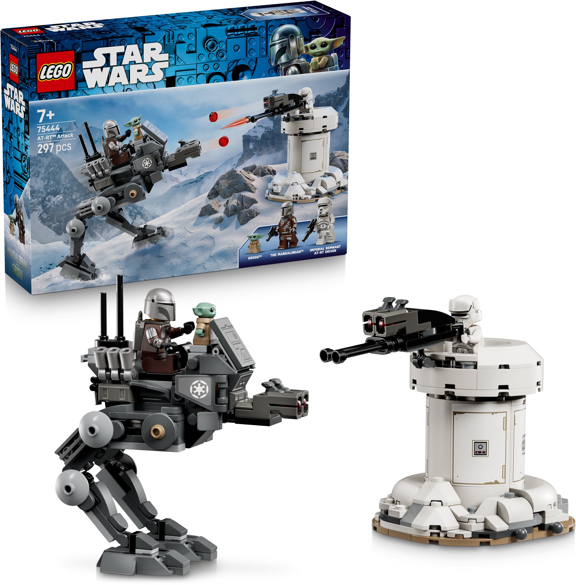 LEGO Star Wars 75444 Útok AT-RT model se třemi minifigurkami